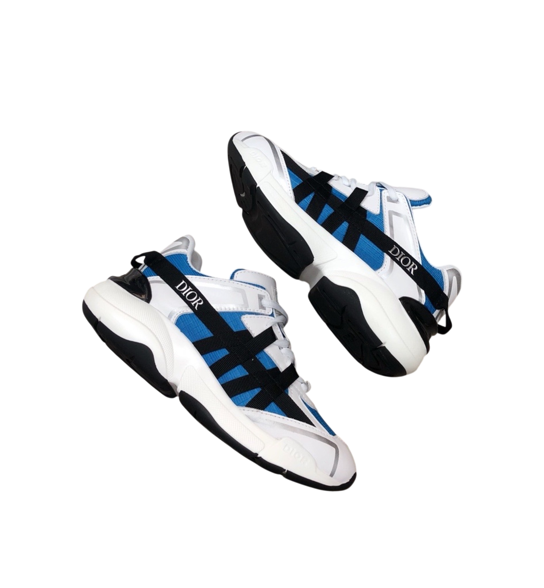 Dior B24 Runtek Sneaker White Blue
