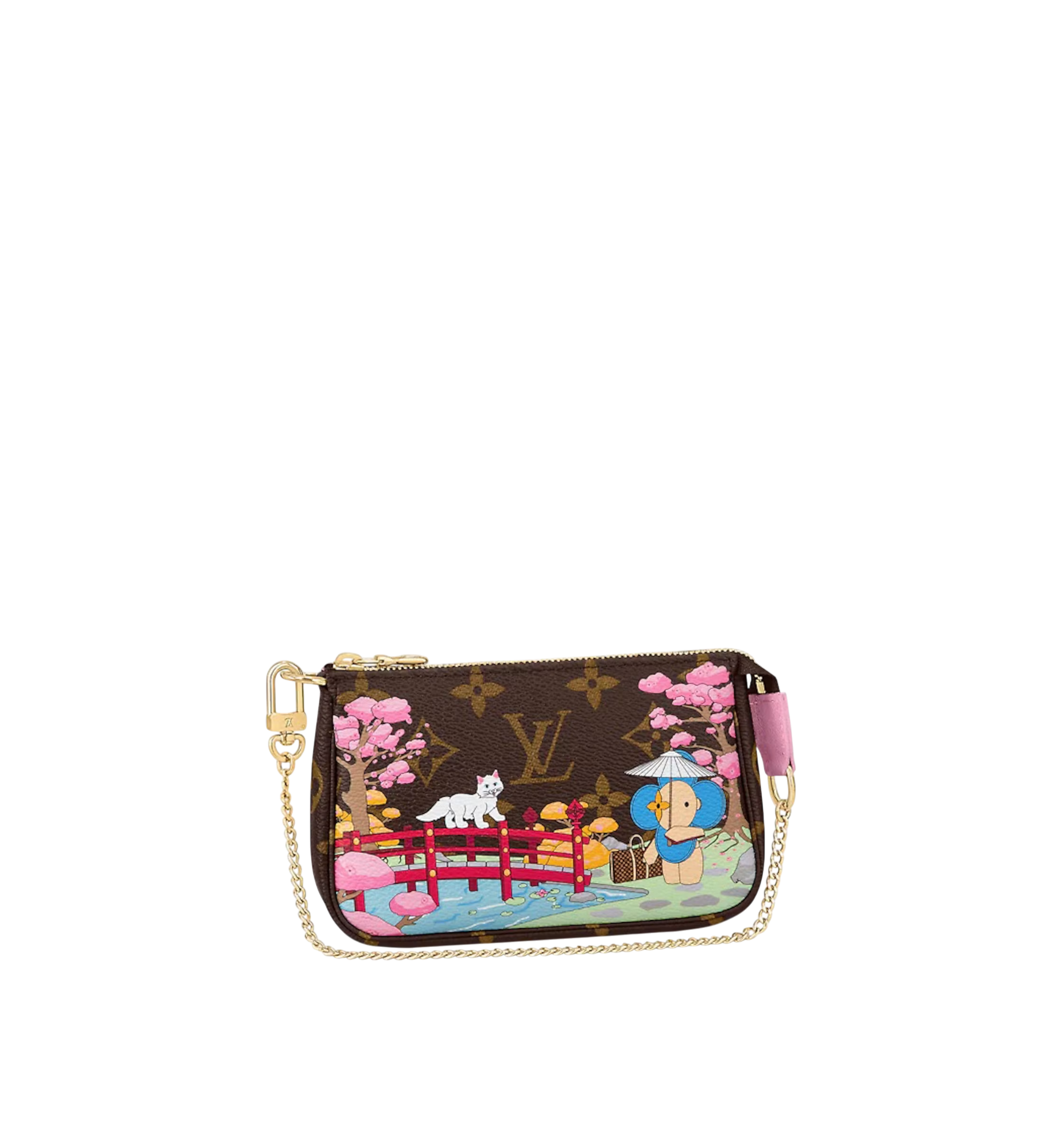 Louis Vuitton Mini Pochette Accessoires Xmas Japan Monogram