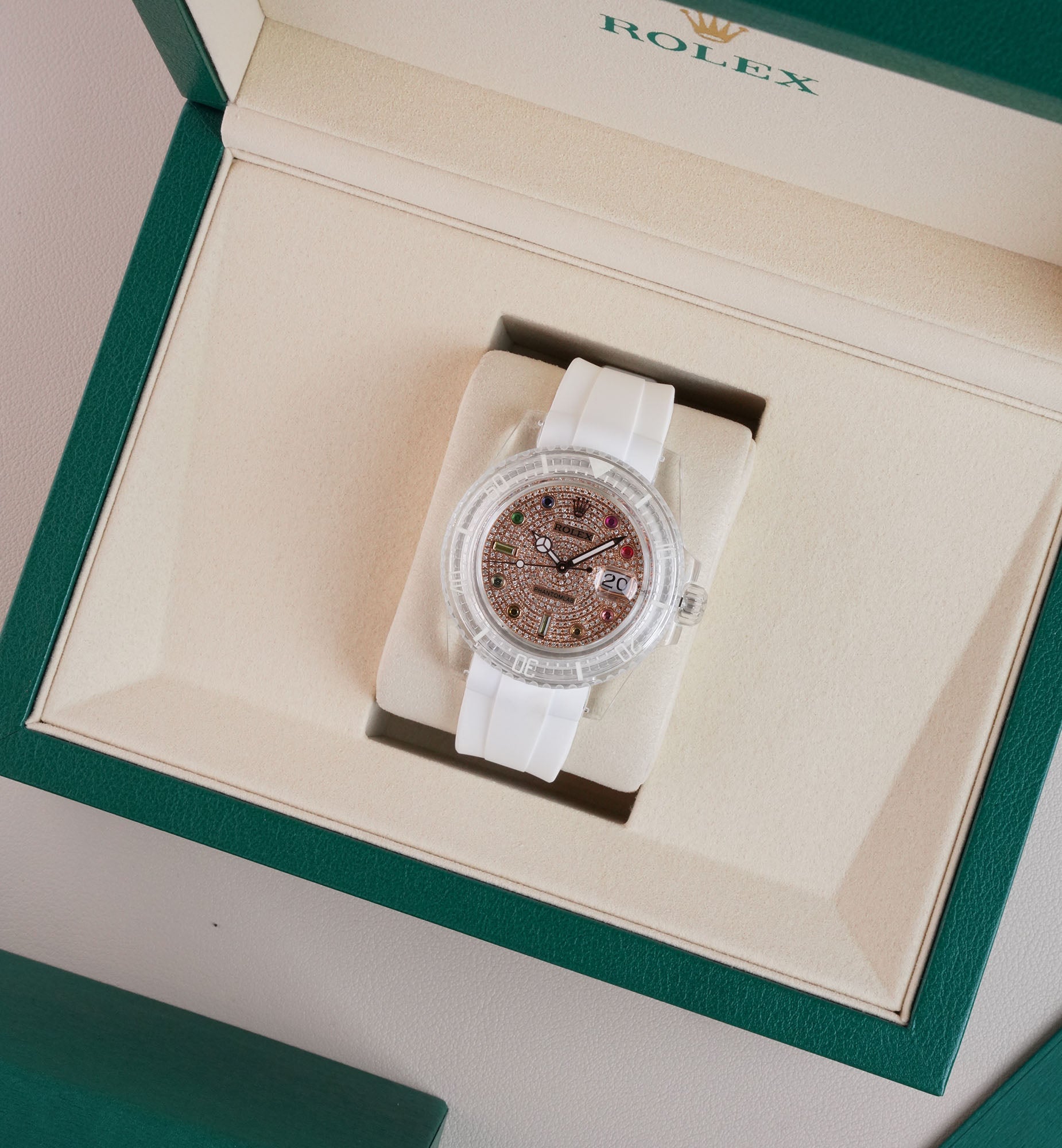 Rolex Submariner Sapphire Glass Case Set