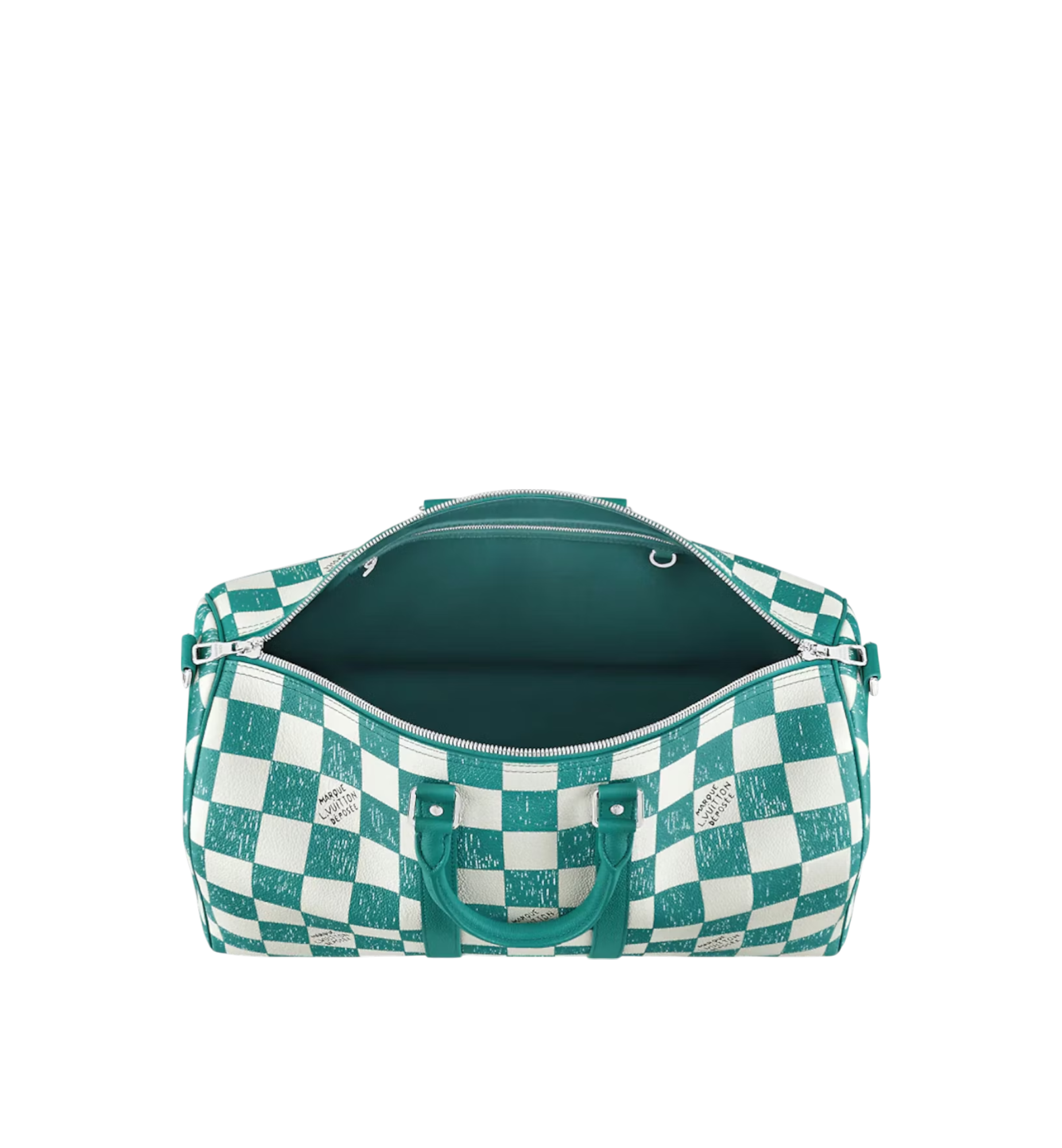 Louis Vuitton Keepall 45 Band. Damier Green Turquoise