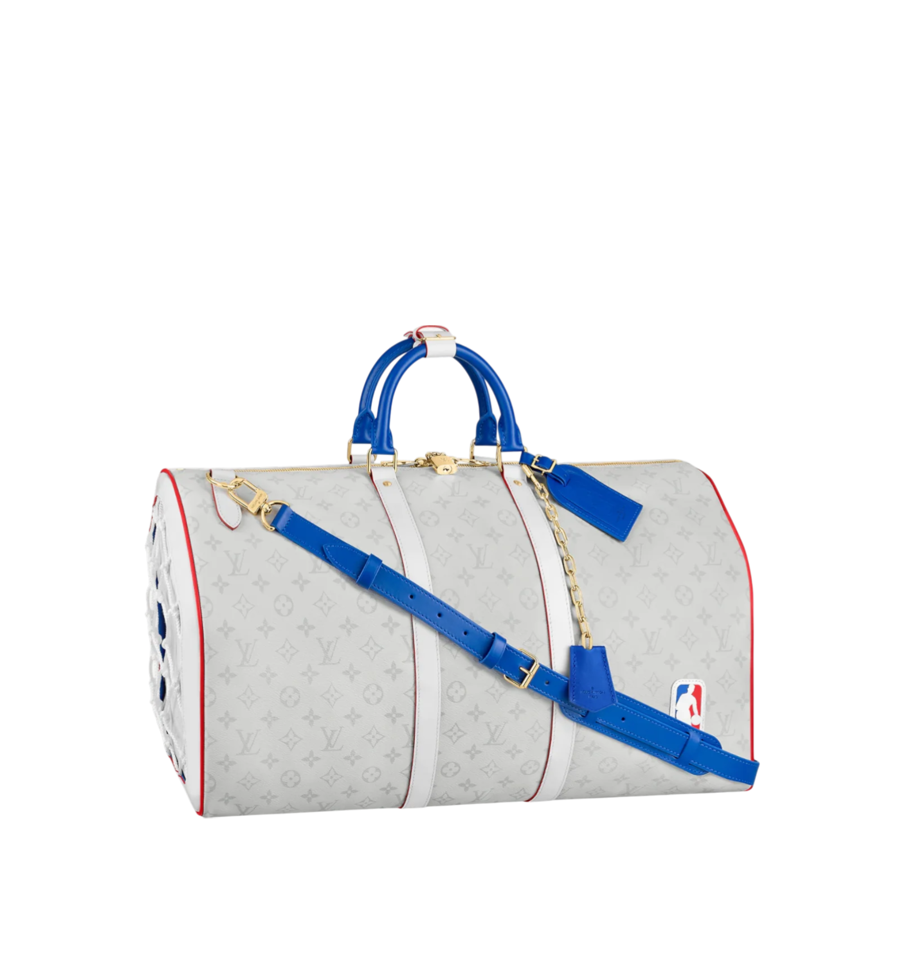 Louis Vuitton x NBA Keepall 50 MNG white