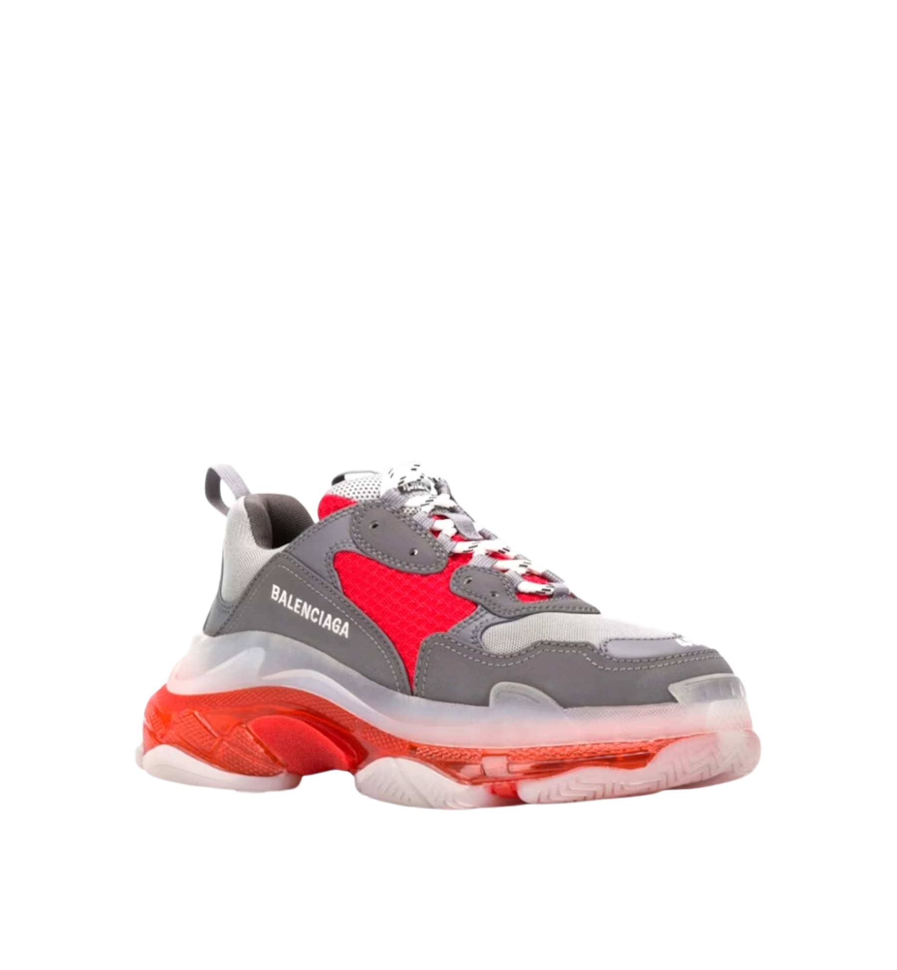 Balenciaga Triple S Sneaker Grey | Red