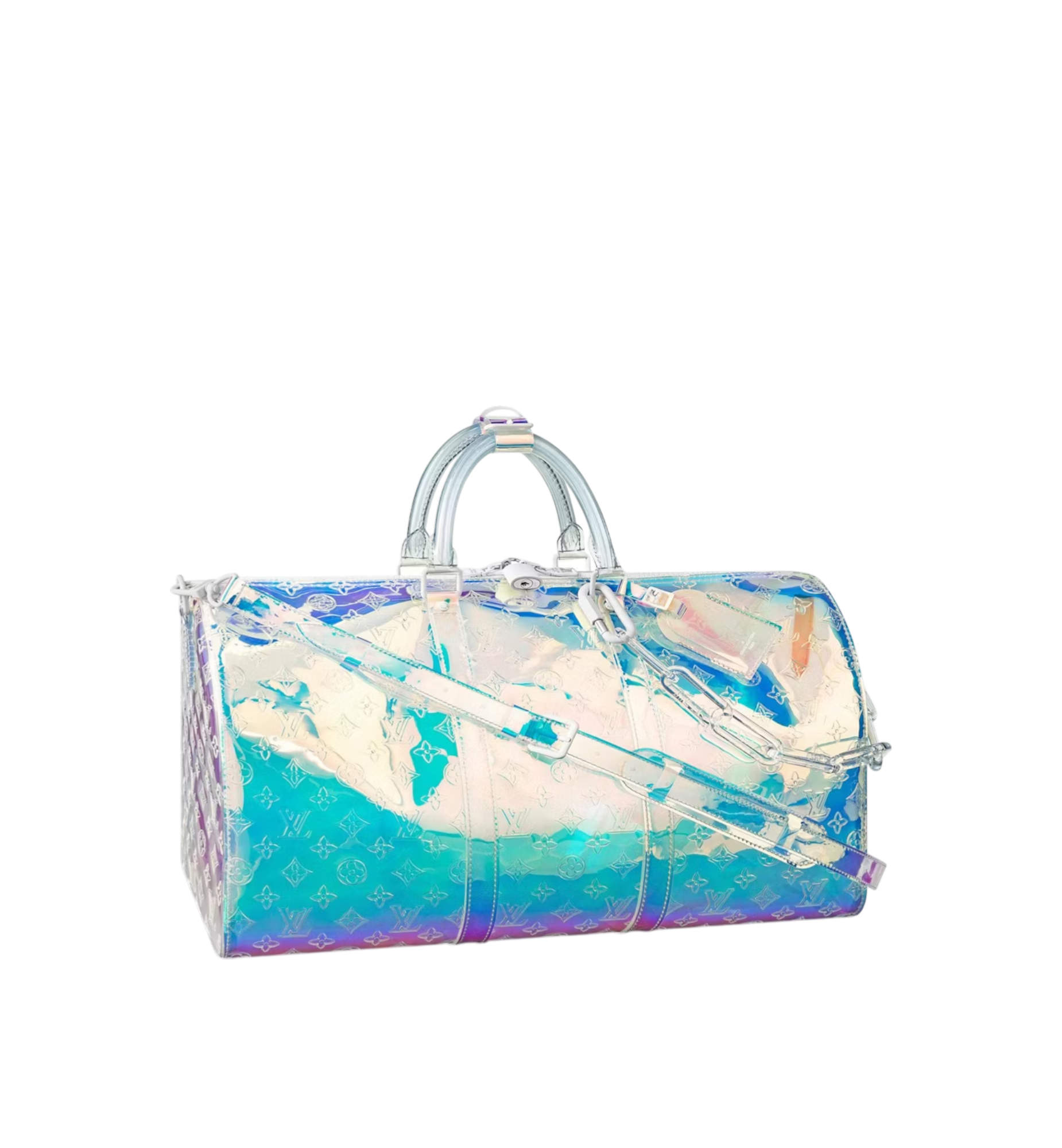 Louis Vuitton Keepall Prism Neon Transparent