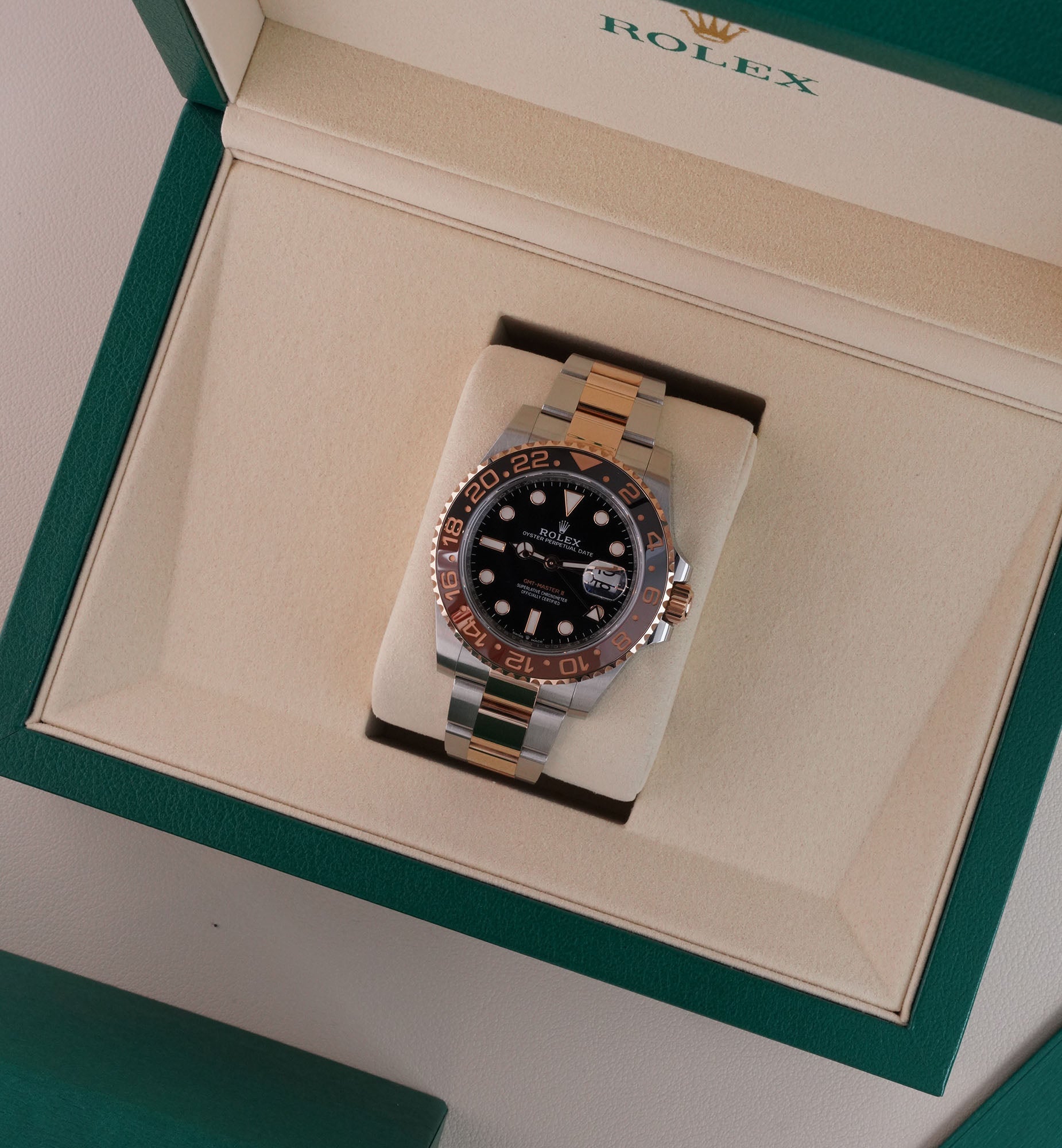 Rolex GMT-Master II 40 "Root Beer" Ref. 126711CHNR