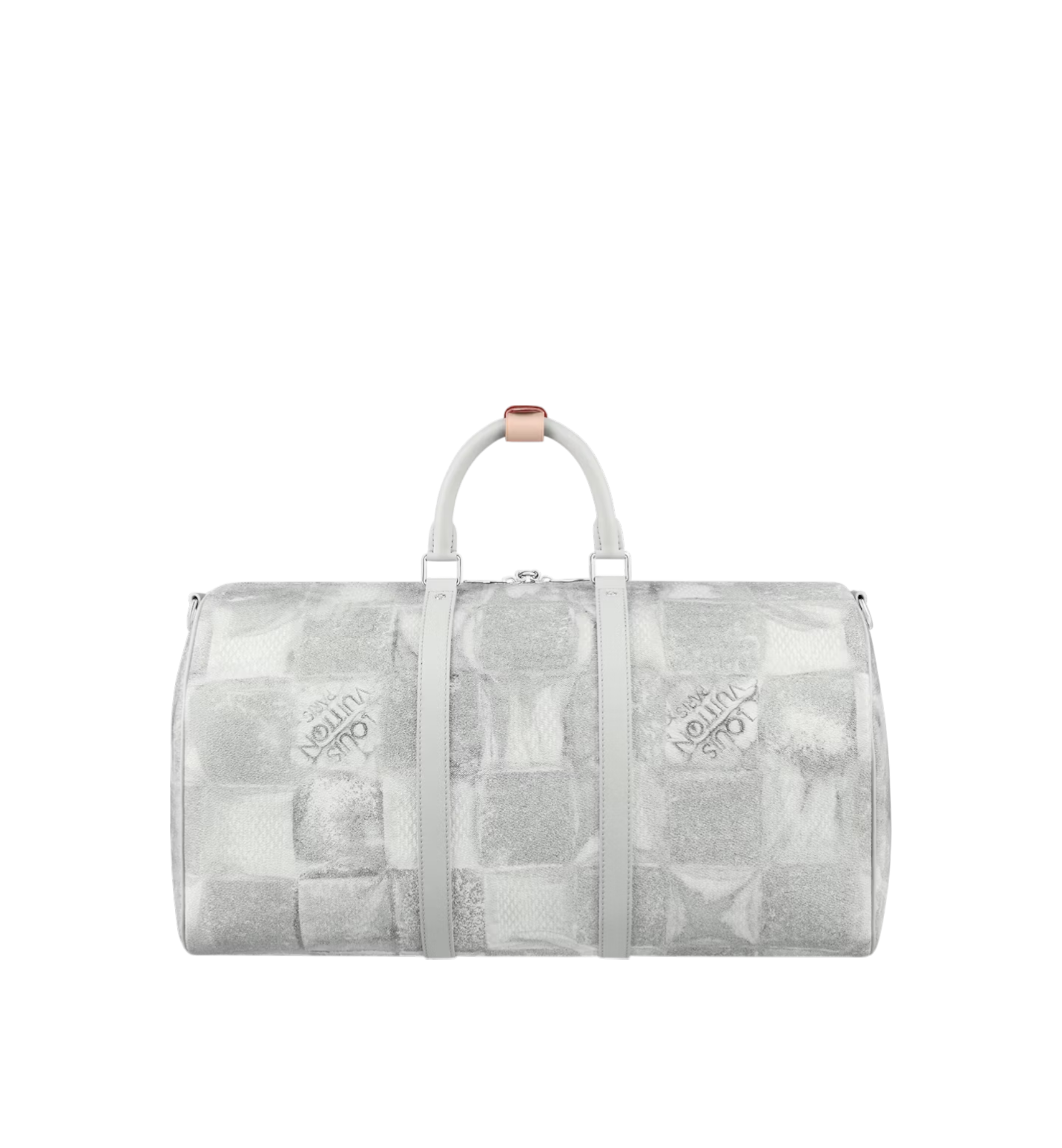Louis Vuitton Keepall Bandouliere 50 Light Grey