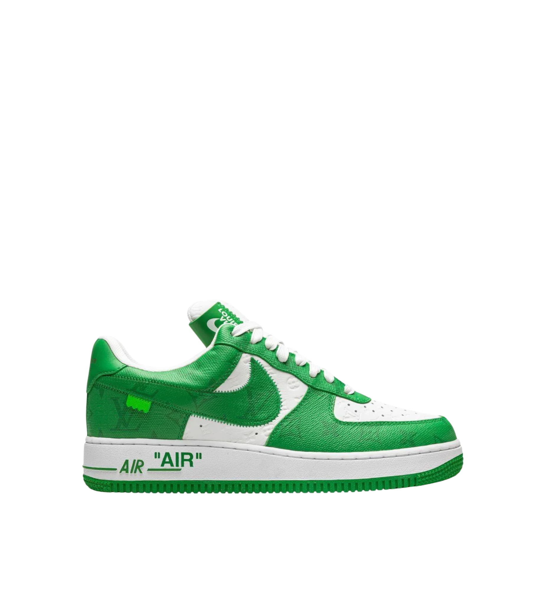 Louis Vuitton Nike Air Force 1 Low By Virgil Abloh White Green