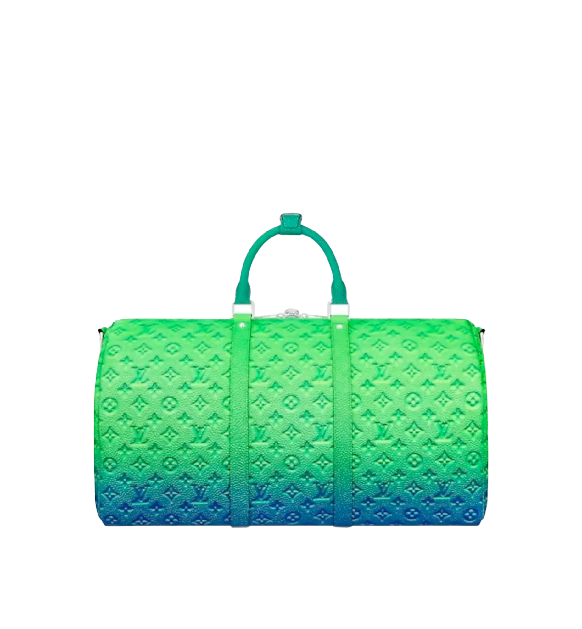Louis Vuitton Keepall 50 Blue Green