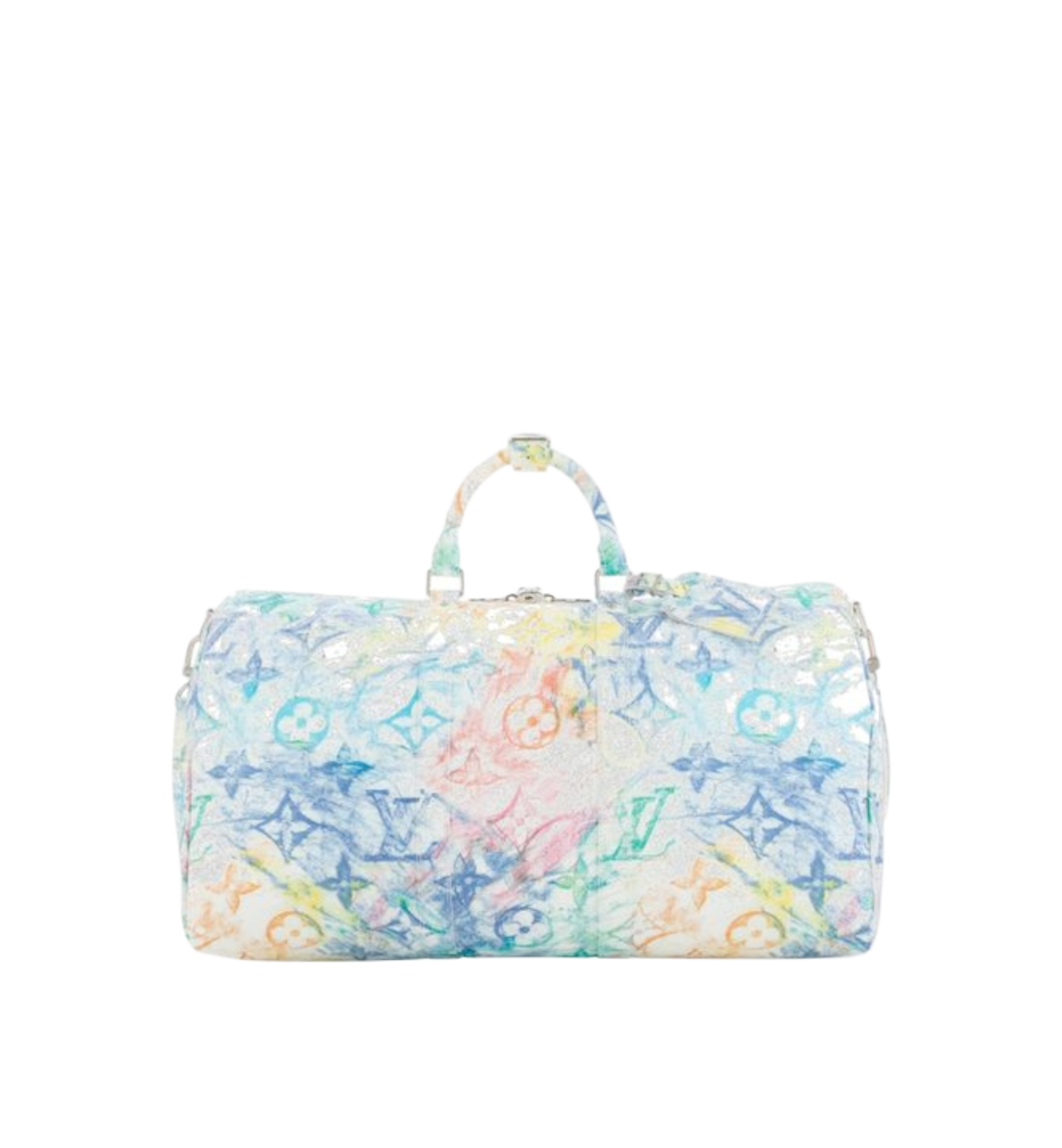 Louis Vuitton Monogram Pastel Colors Keepall Bandouliere 50 Multicolor