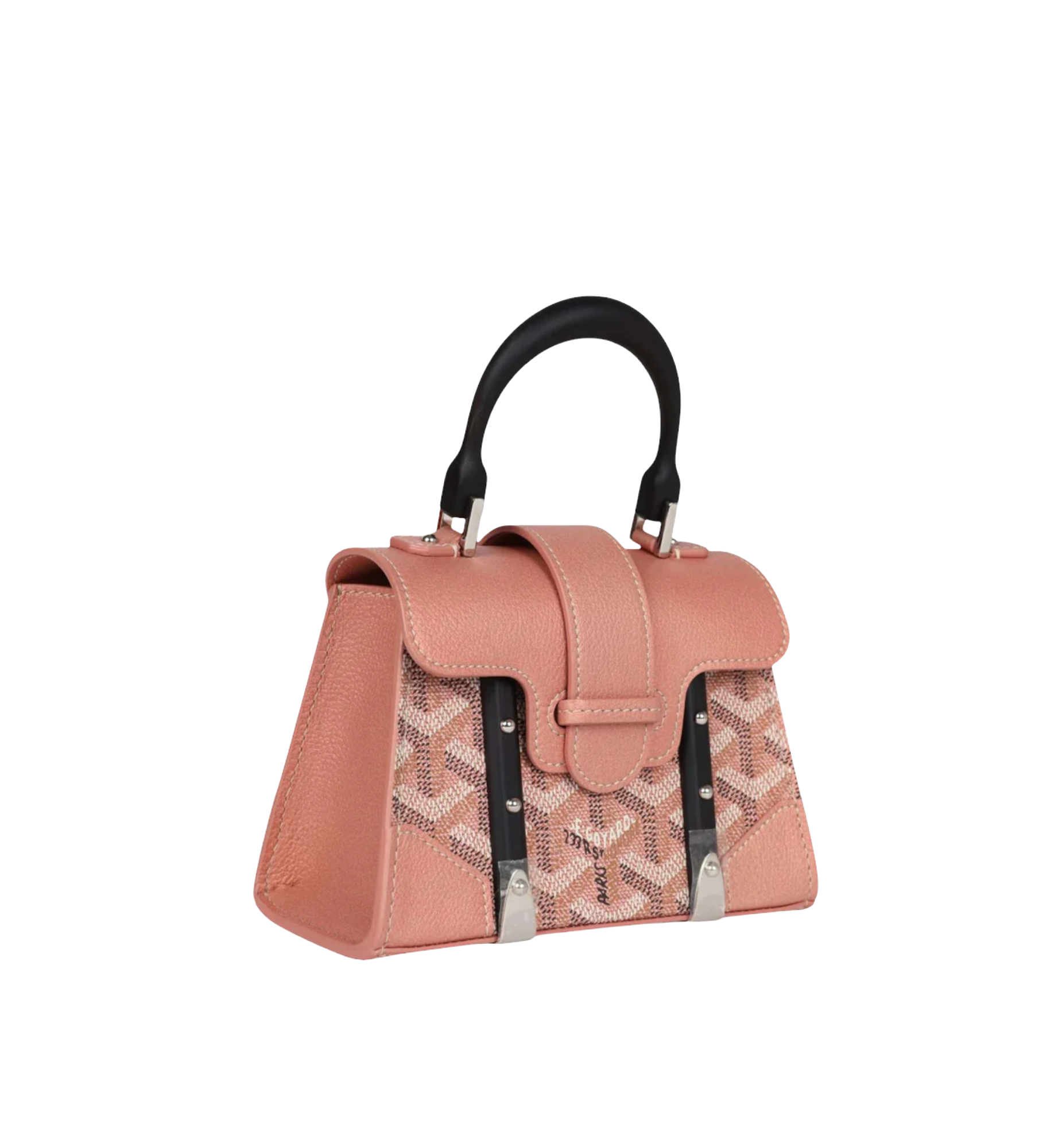 Goyard Saïgon Structuré Nano Bag 2024 Pearly Coral