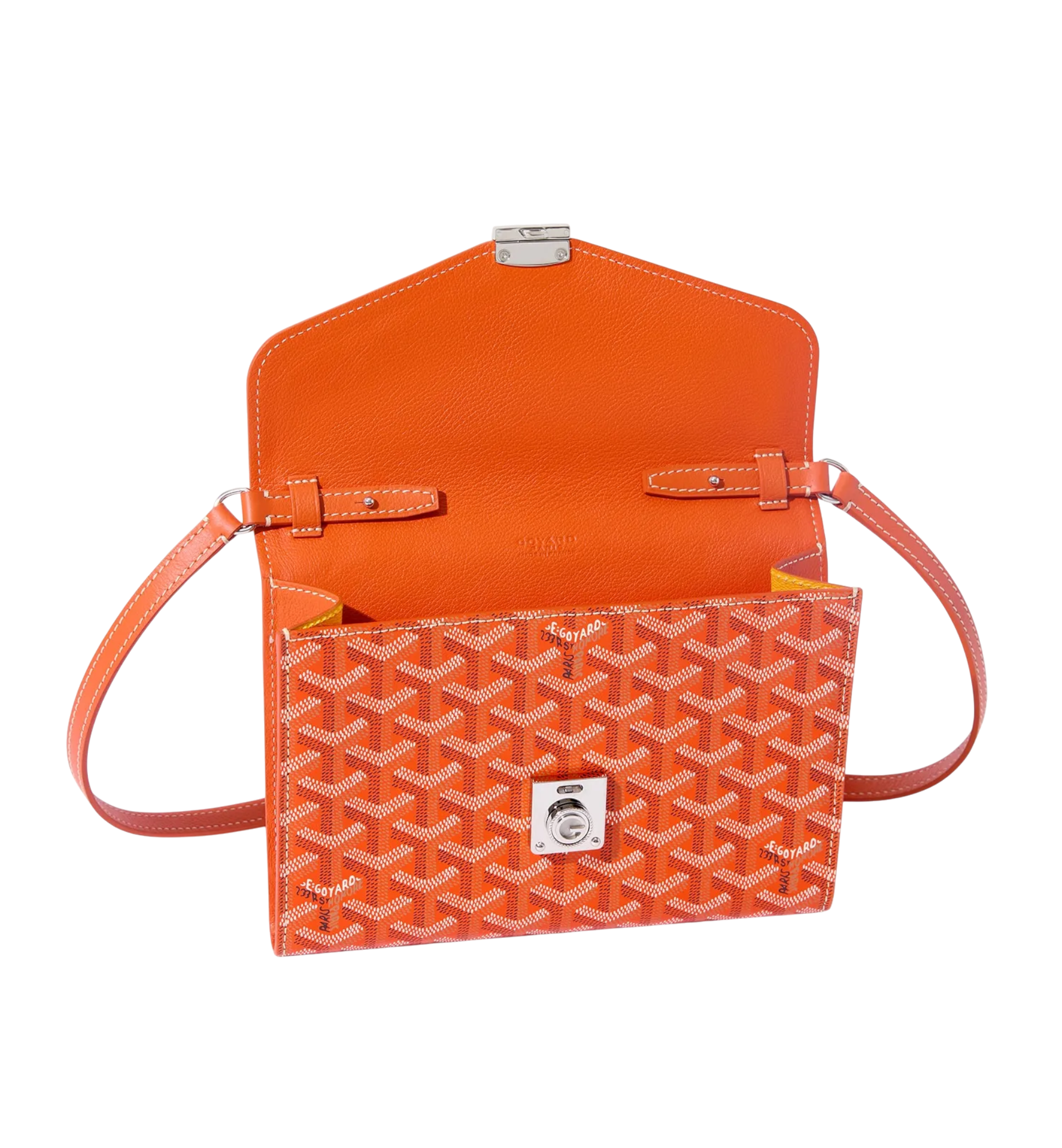 Goyard Chypre Wallet Pouch Orange