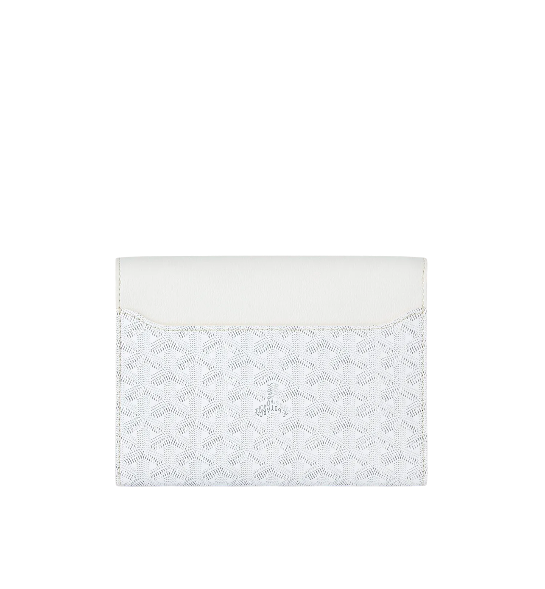 Goyard Chypre Wallet Pouch White
