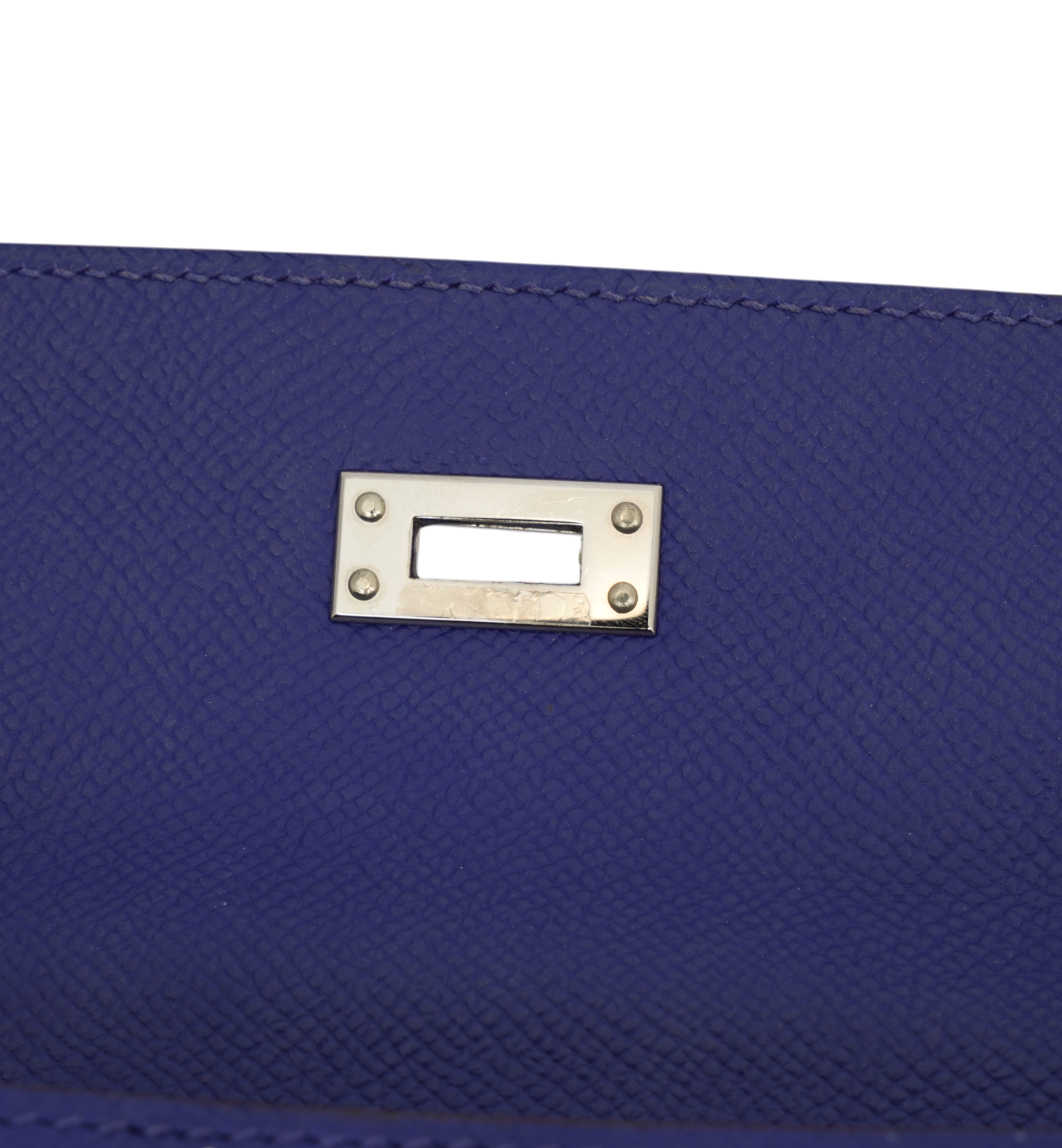 Hermès kelly 25 Bleu Électrique (7T) & Rose Azalée (8W) Epsom Leather PHW