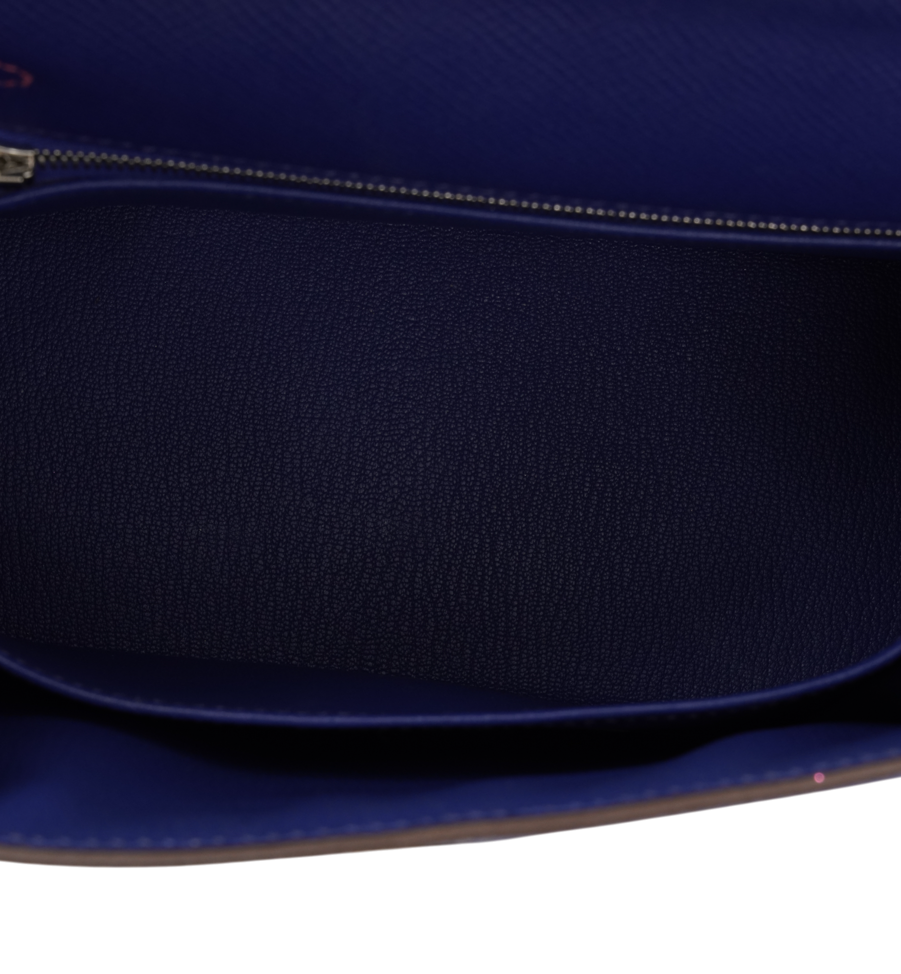 Hermès kelly 25 Bleu Électrique (7T) & Rose Azalée (8W) Epsom Leather PHW