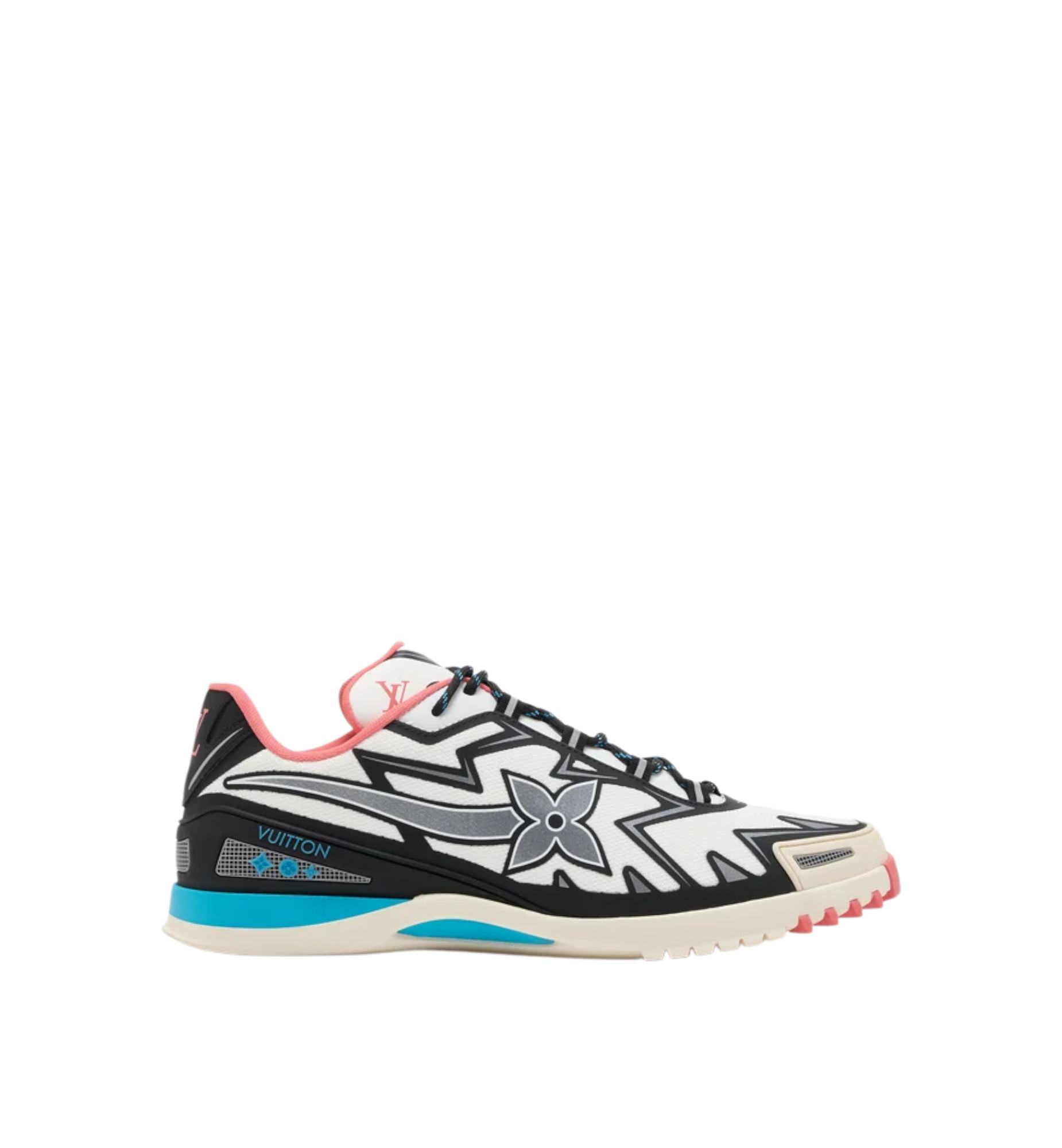 Louis Vuitton Sprinter Sneakers White And Black Men
