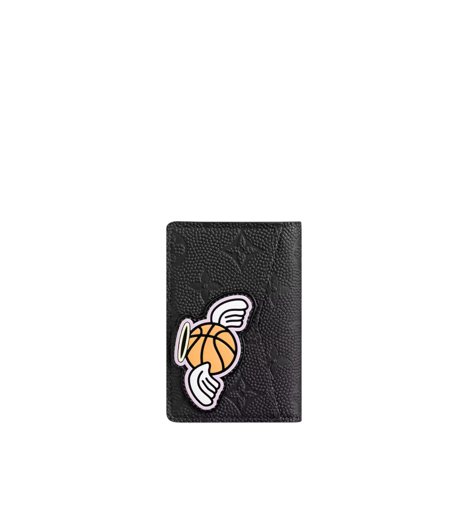 LOUIS VUITTON x NBA BLACK TAURILLON MONOGRAM LEATHER POCKET ORGANIZER
