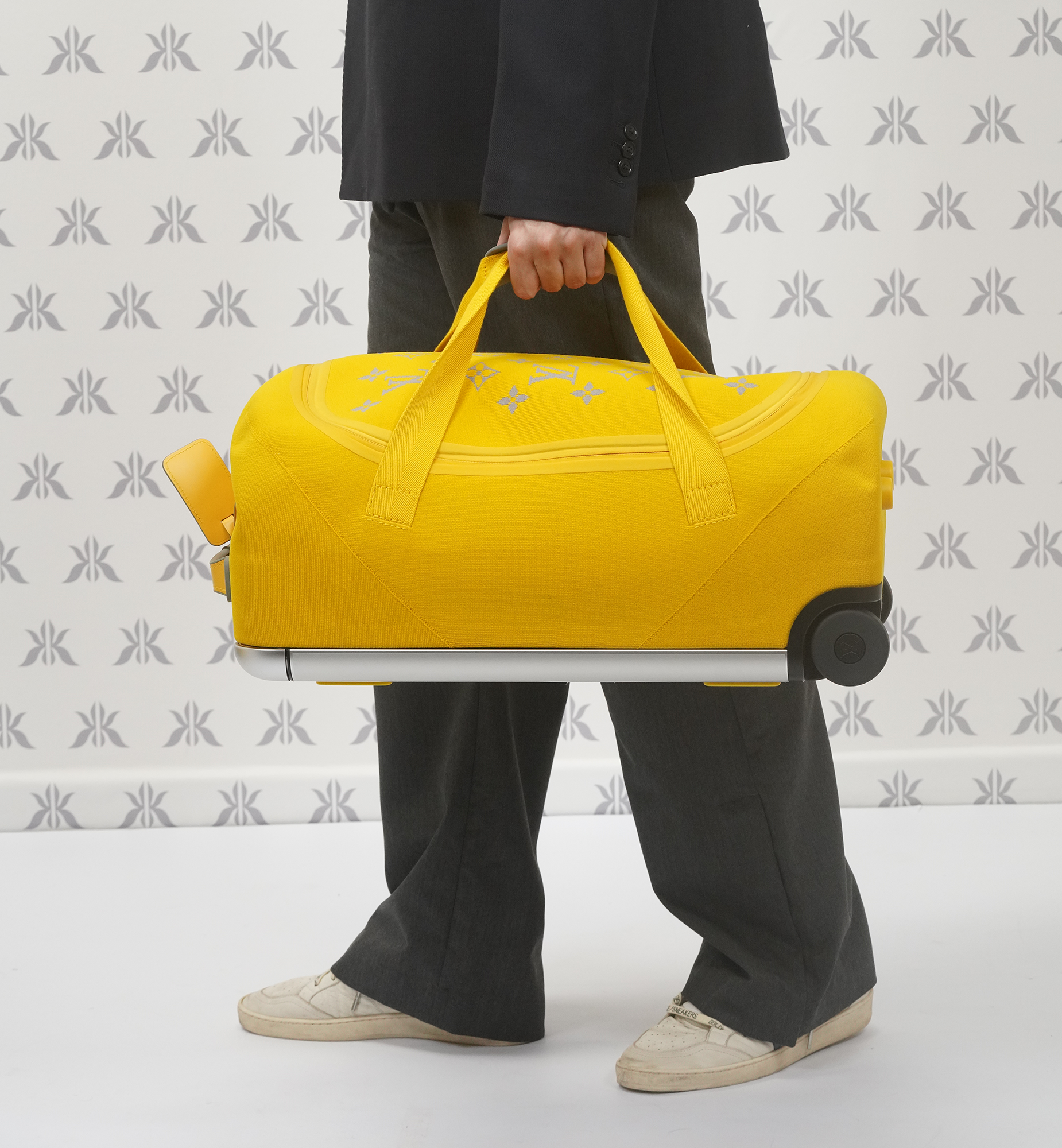 Louis Vuitton Horizon Soft Duffle 55 Yellow