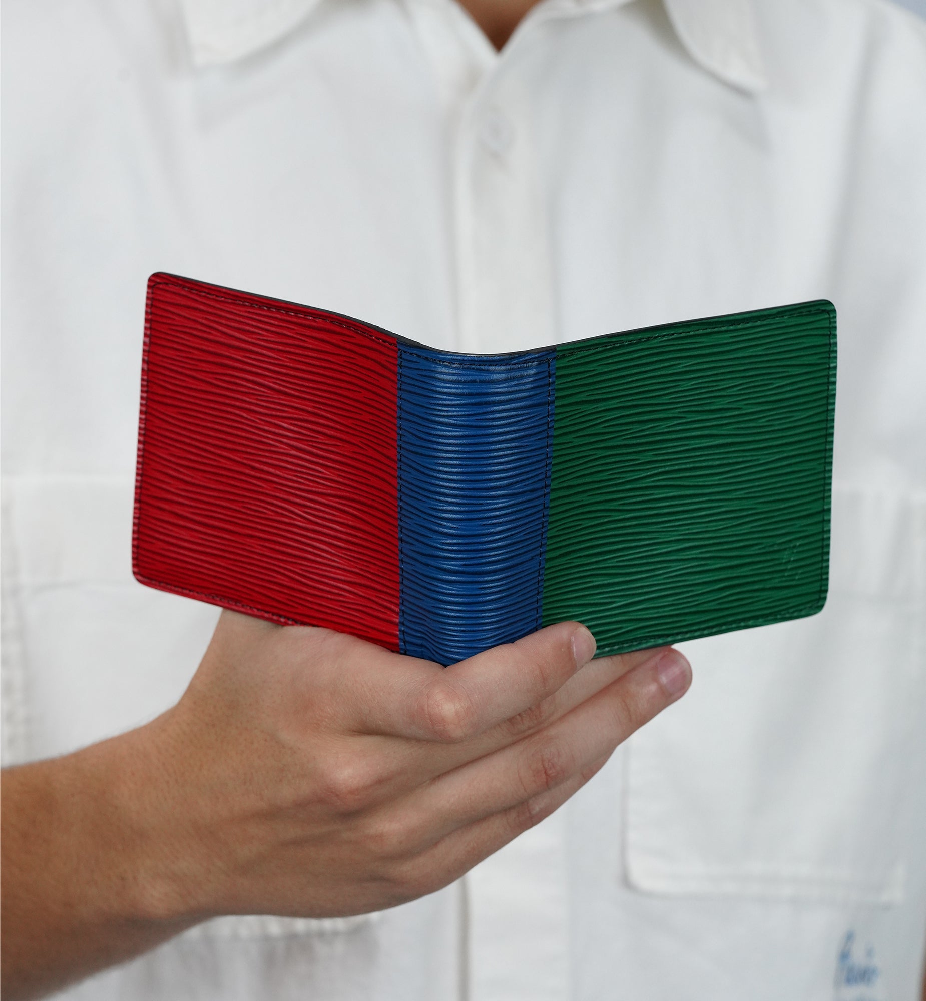 Louis Vuitton Slender Wallet EPI Color Block