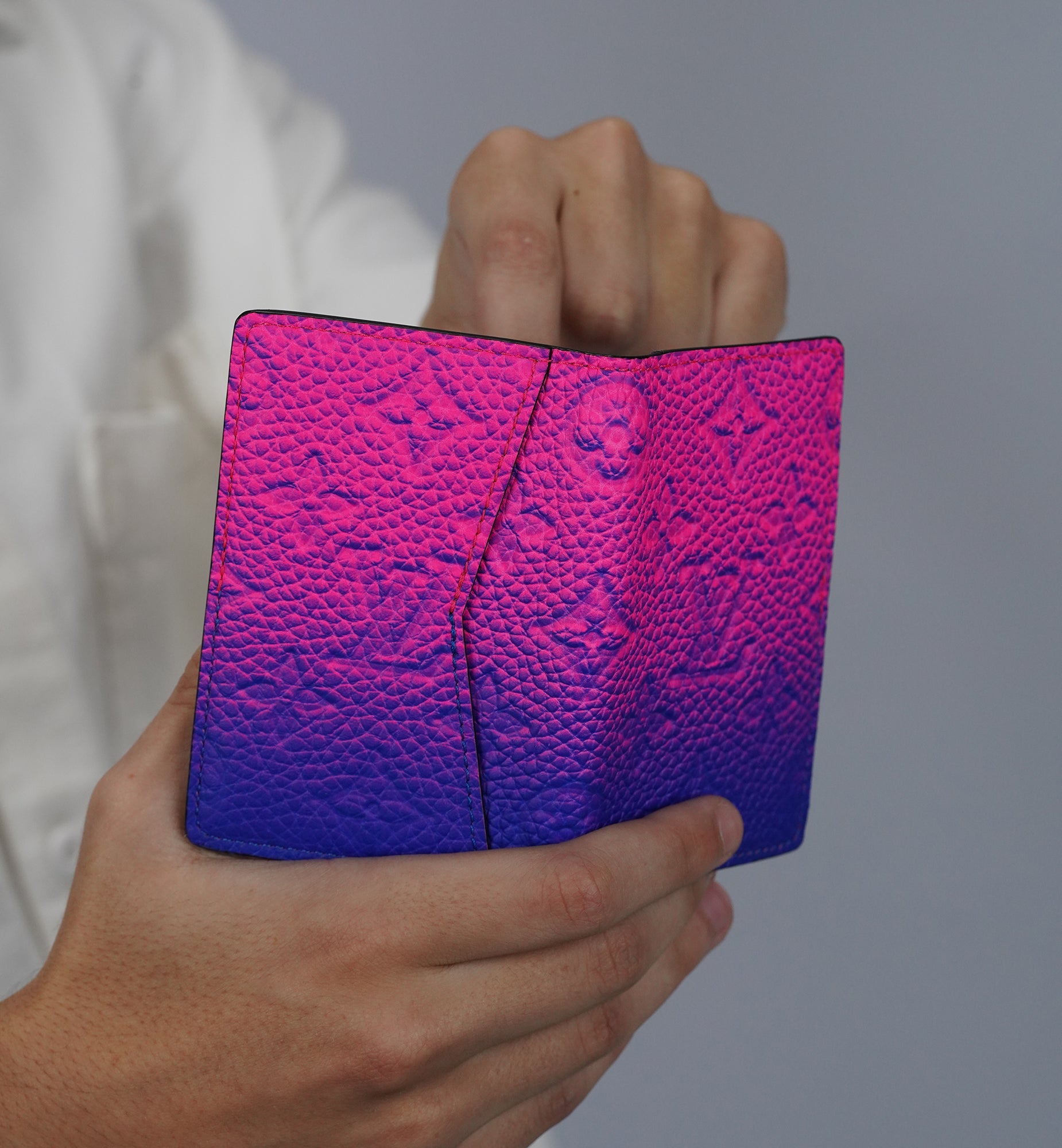 Louis Vuitton Pocket Organizer Illusion Pink Purple