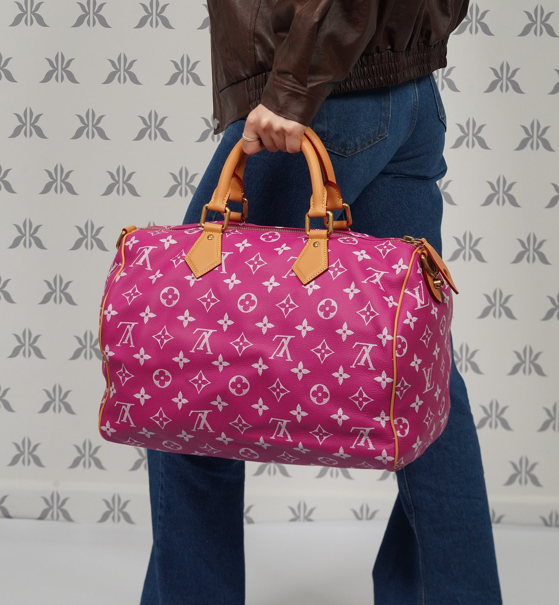 Louis Vuitton Speedy P9 Bandoulière 40 Pink | Purple