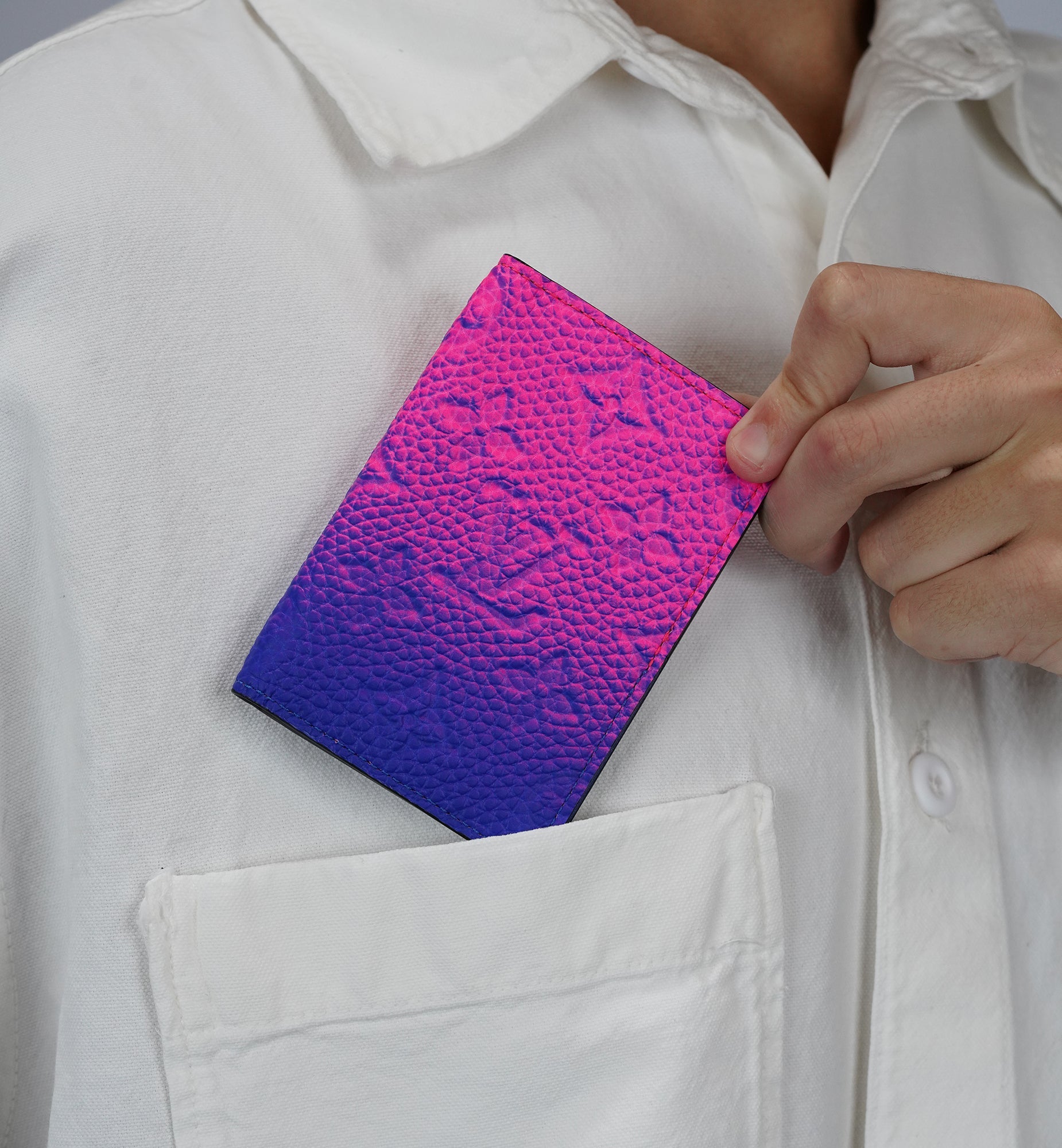 Louis Vuitton Pocket Organizer Illusion Pink Purple