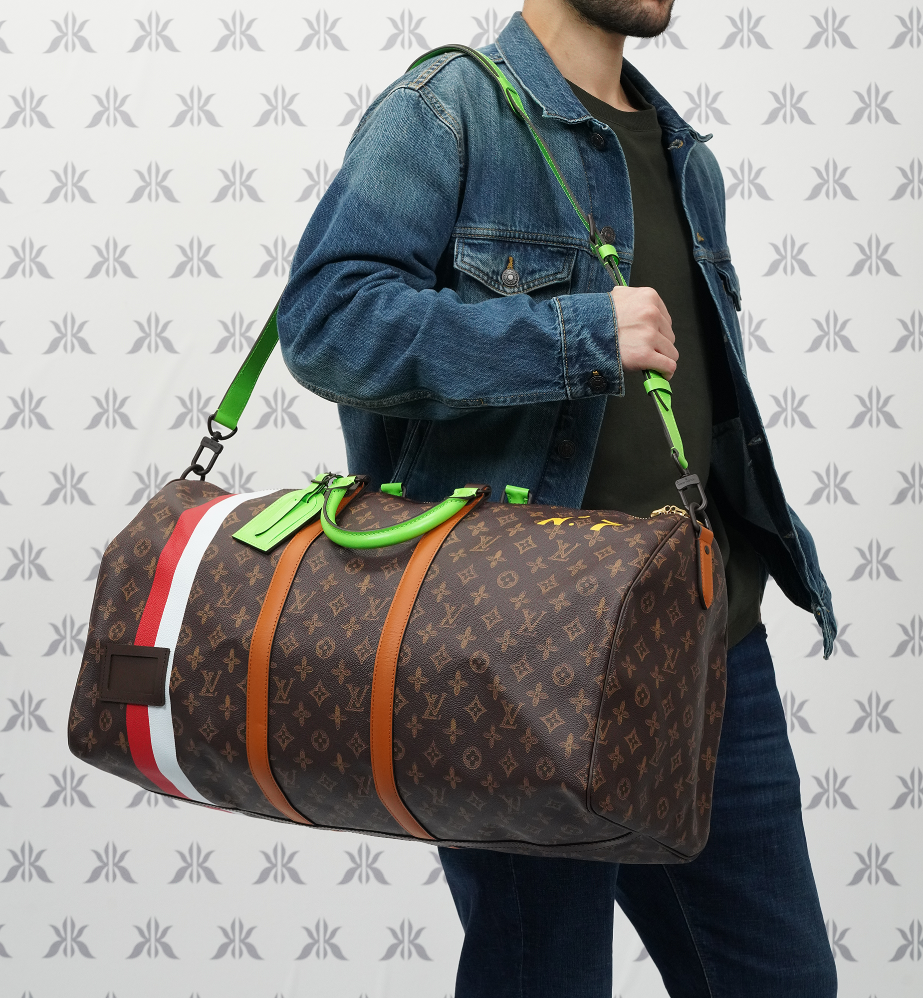 Louis Vuitton Keepall 55 Bandouliere Monogram T oeil