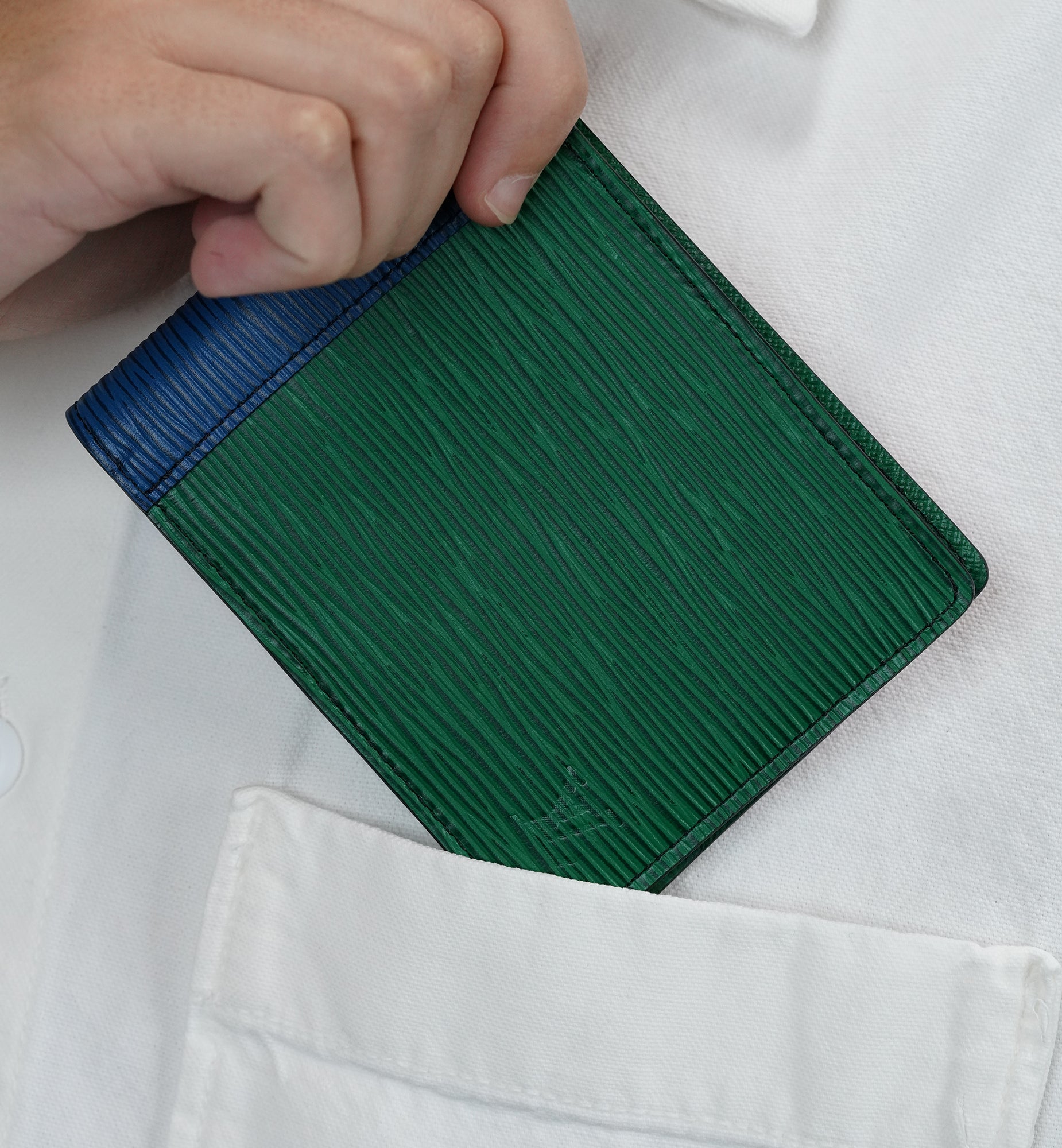 Louis Vuitton Slender Wallet EPI Color Block