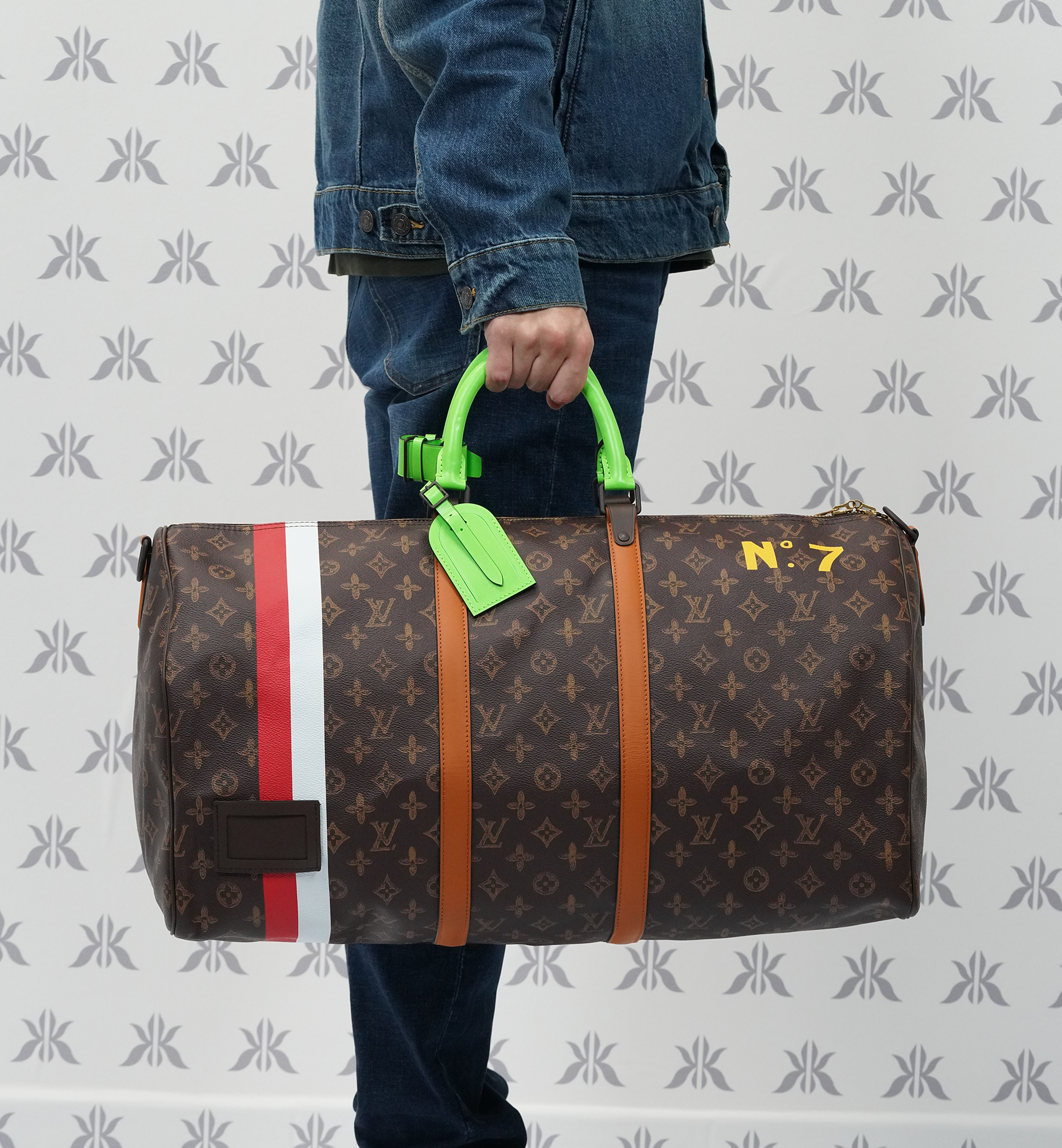 Louis Vuitton Keepall 55 Bandouliere Monogram T oeil