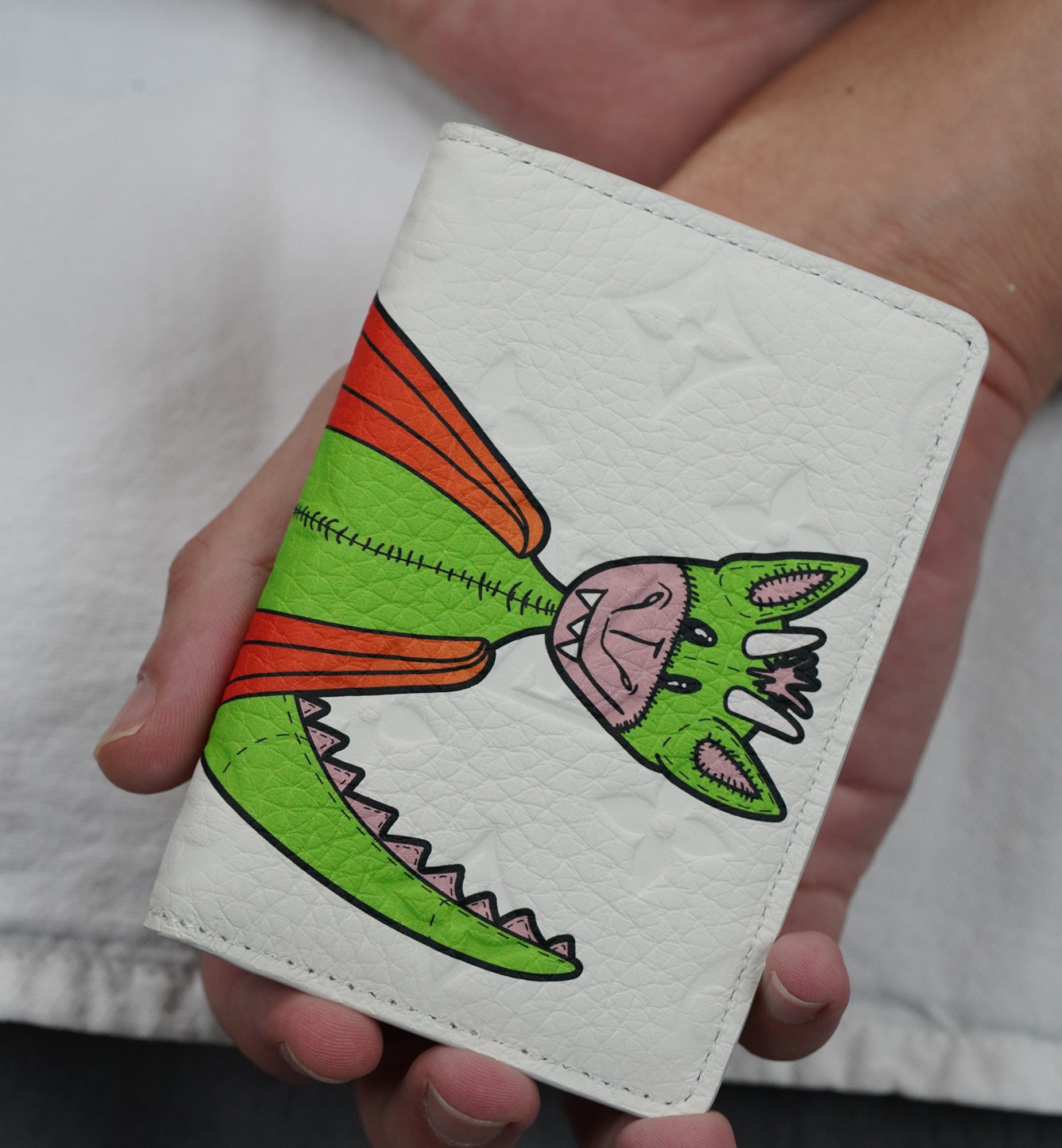 Louis Vuitton Dragon Pocket Organizer White