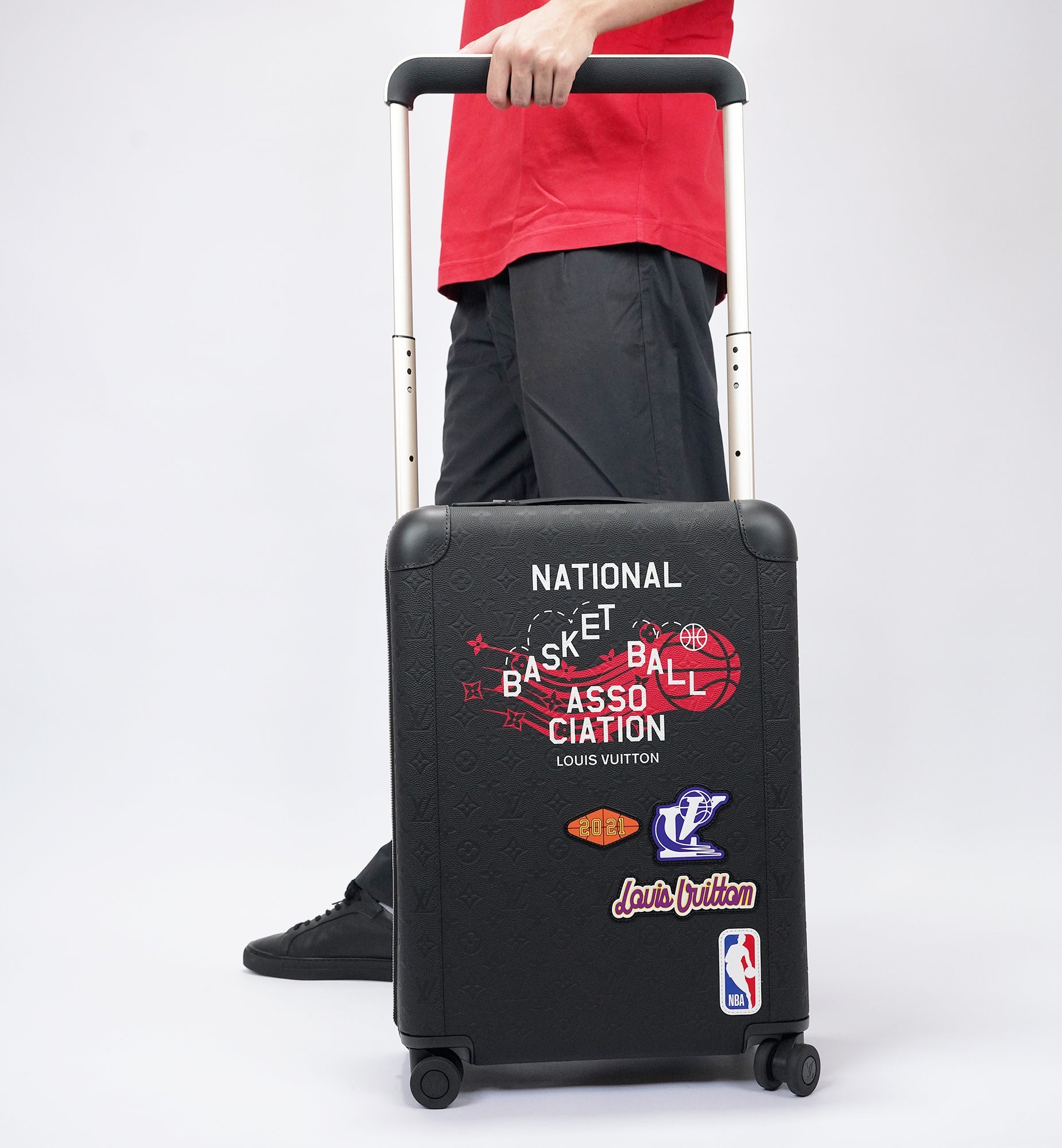 Louis Vuitton NBA Horizon 55 Black Leather
