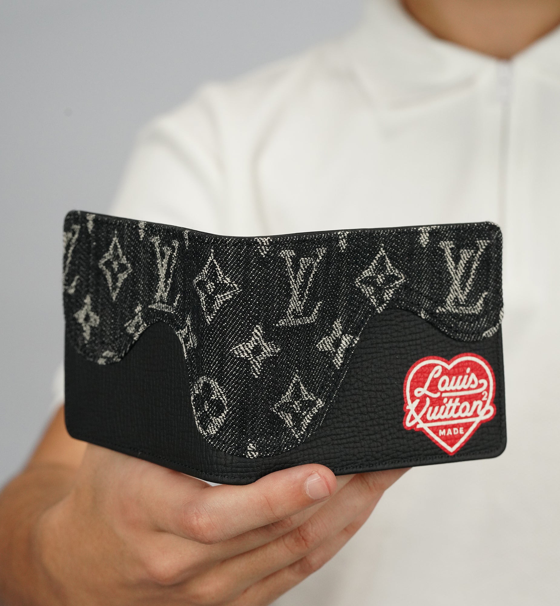 Louis Vuitton Slender Jeans Monogram Drip Noir