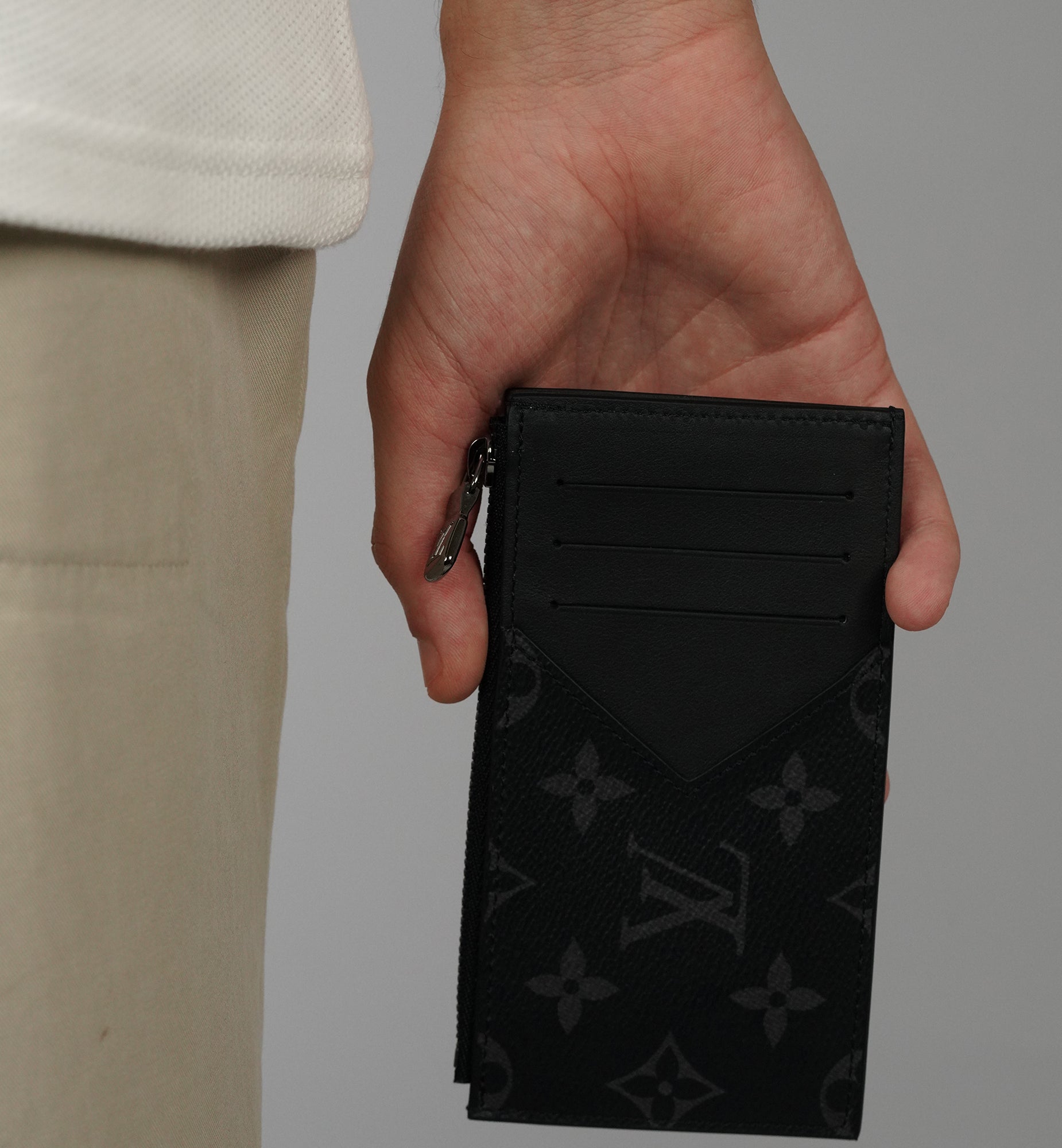 Louis Vuitton Coin Card Holder Cosmic Trunk Brother Monogram Eclipse
