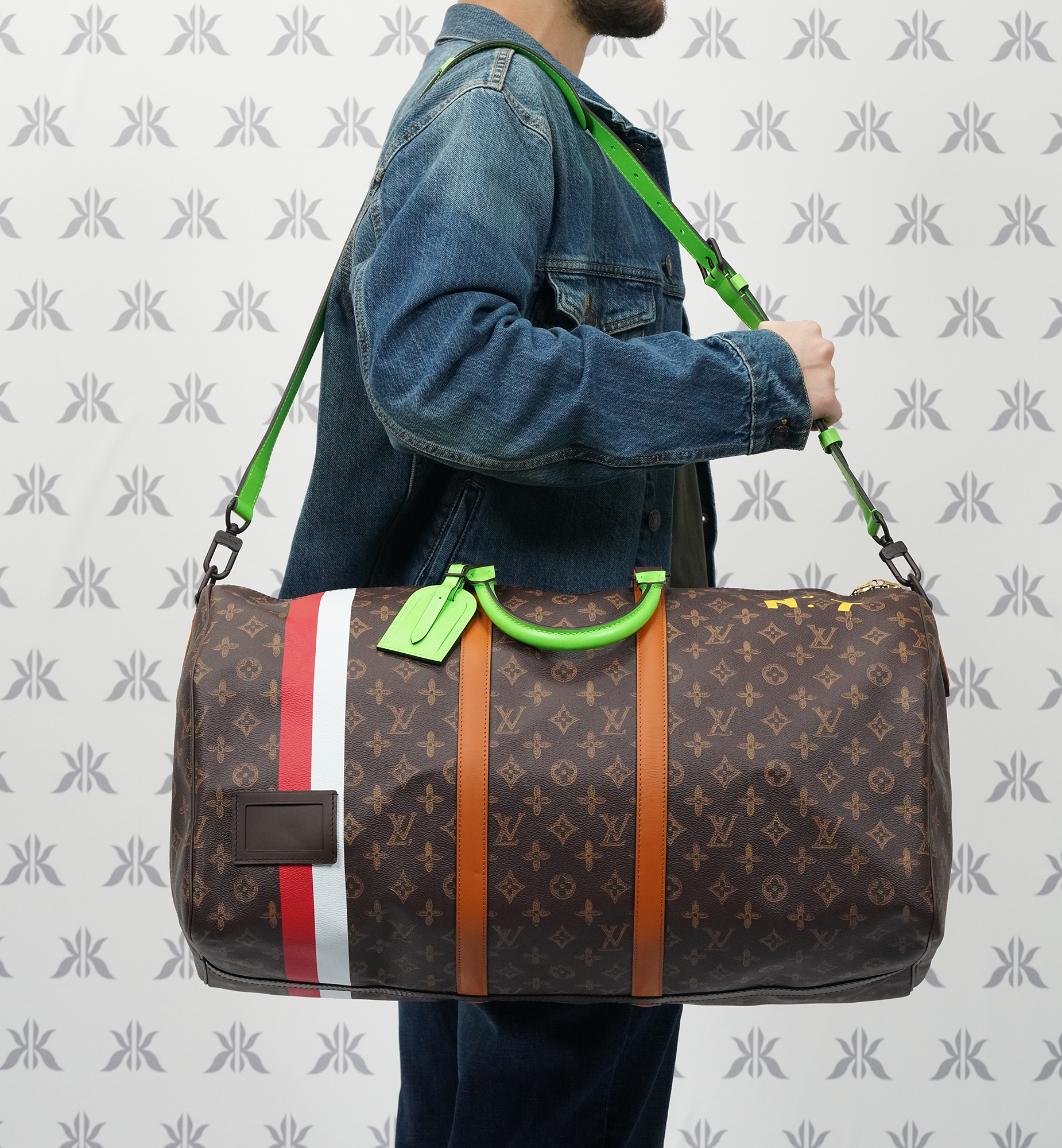 Louis Vuitton Keepall 55 Bandouliere Monogram T oeil
