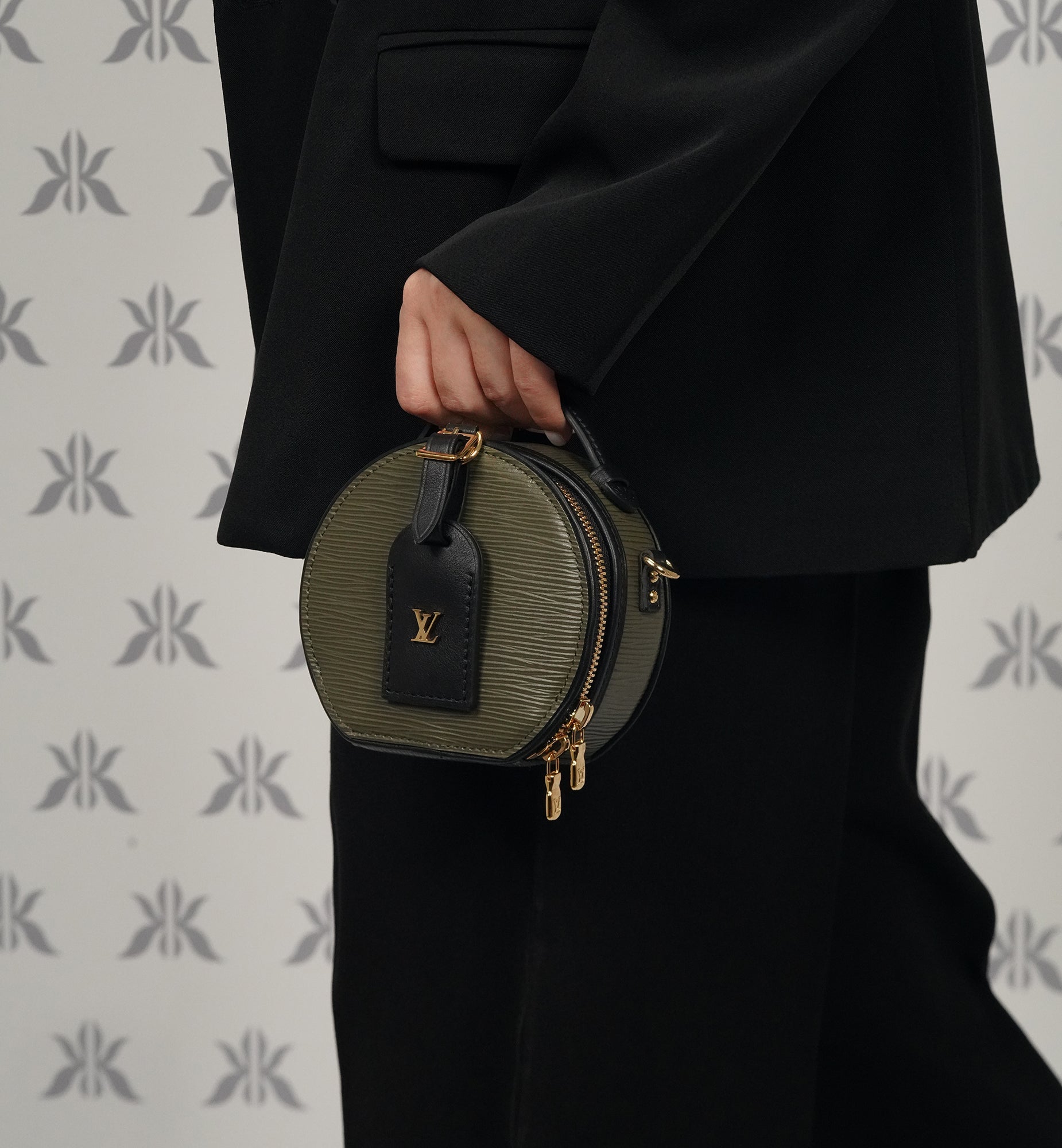 Louis Vuitton Green Epi Leather Mini Boite Chapeau Souple Shoulder Bag
