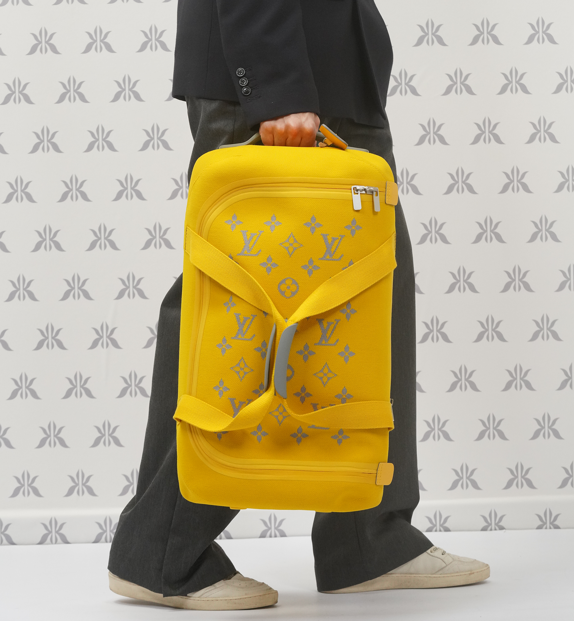 Louis Vuitton Horizon Soft Duffle 55 Yellow