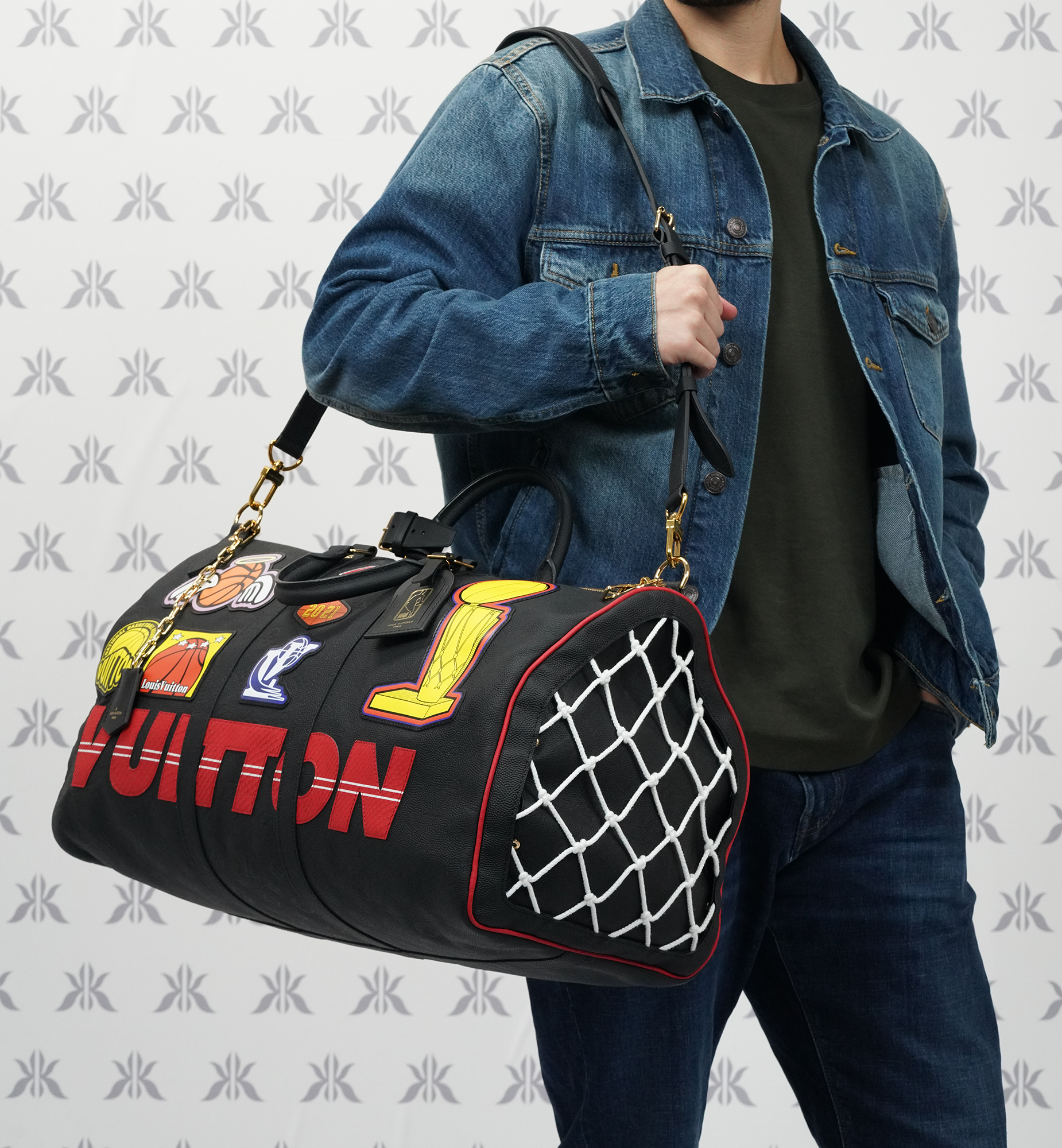 Louis Vuitton Keepall Nba Hero 55