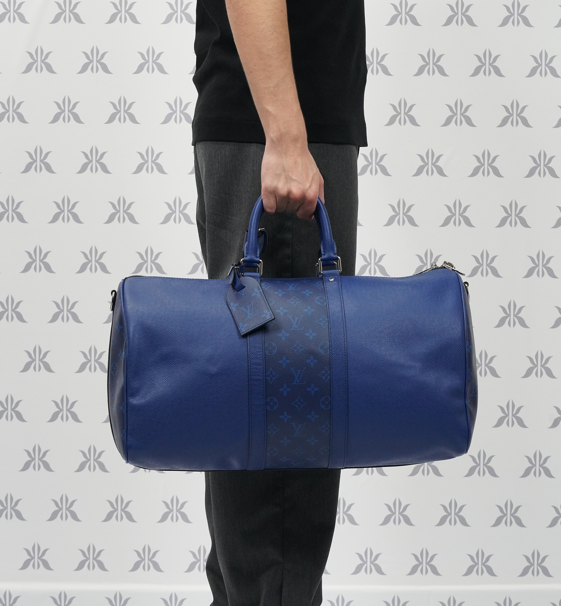 Louis Vuitton Keepall Taigarama Cobalt Blue
