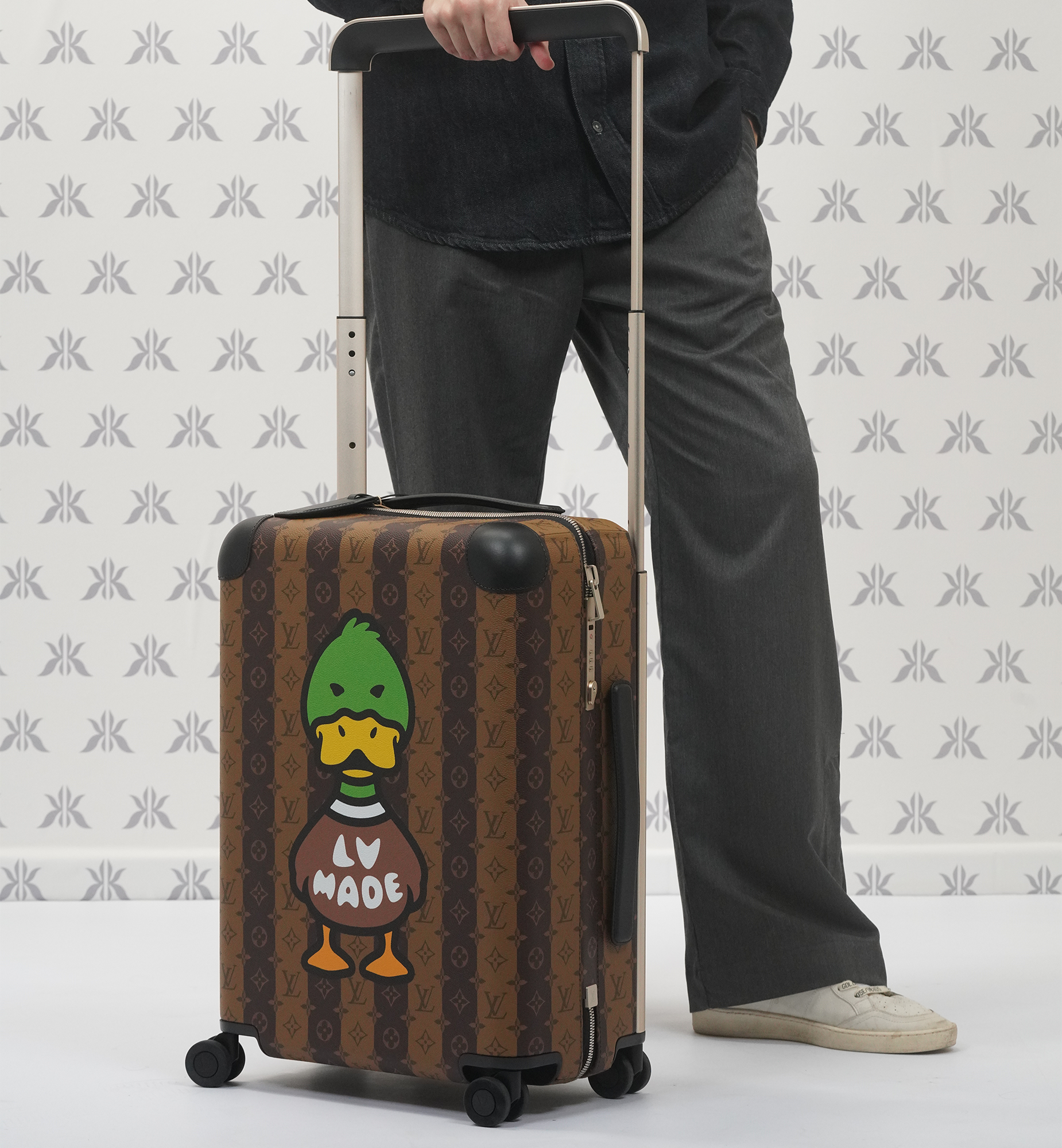 Louis Vuitton Virgil Abloh Nigo Duck Horizon 55 Suitcase 2021
