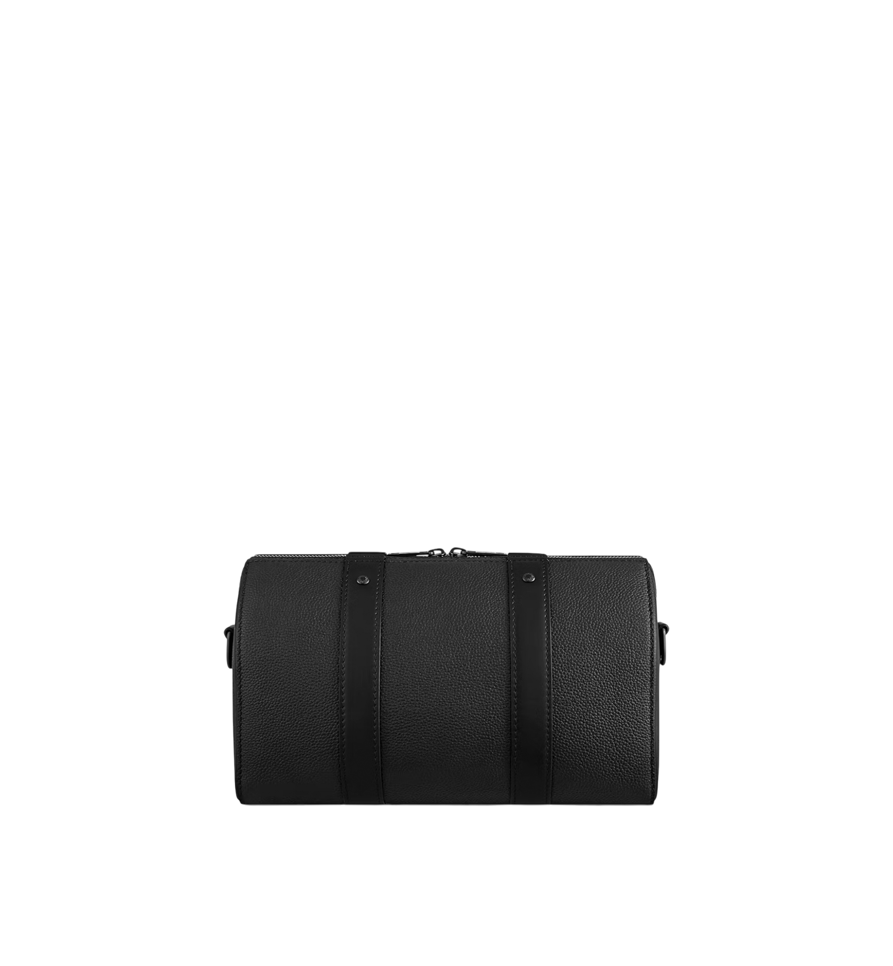 Louis Vuitton City Keepall Black Leather Bag
