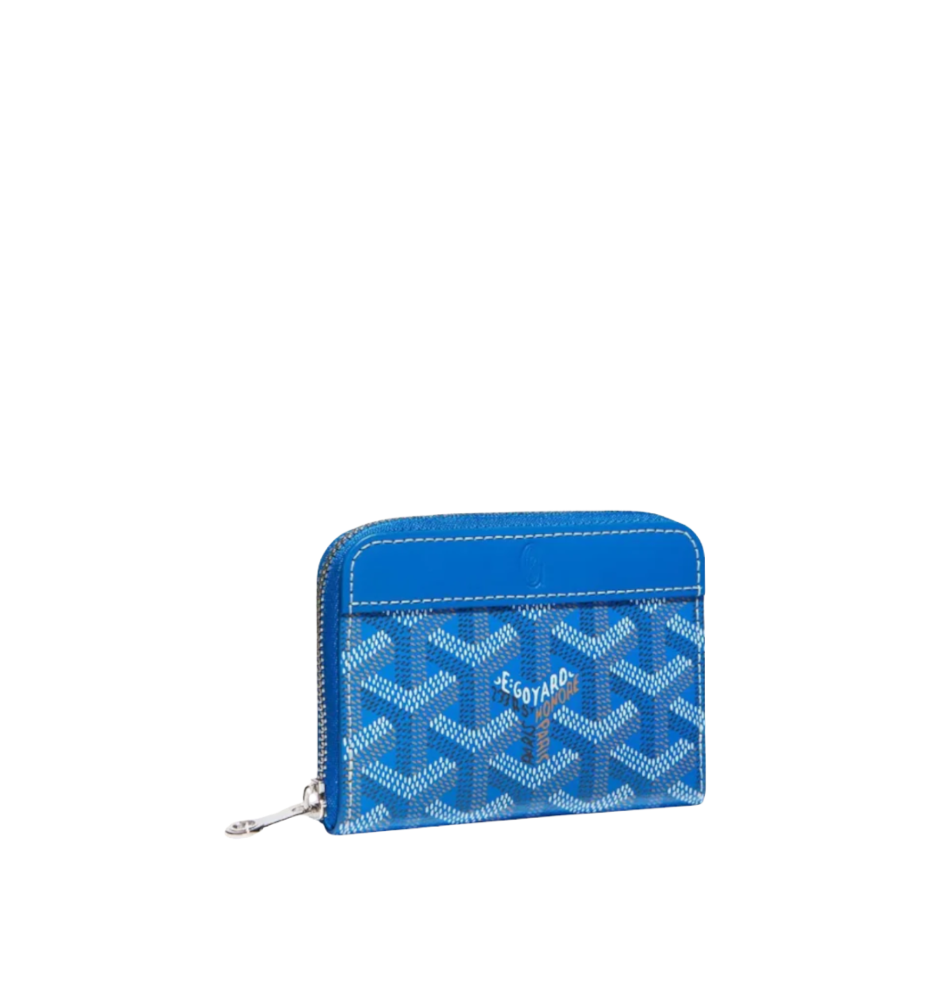 Goyard Matignon Mini Wallet Sky Blue