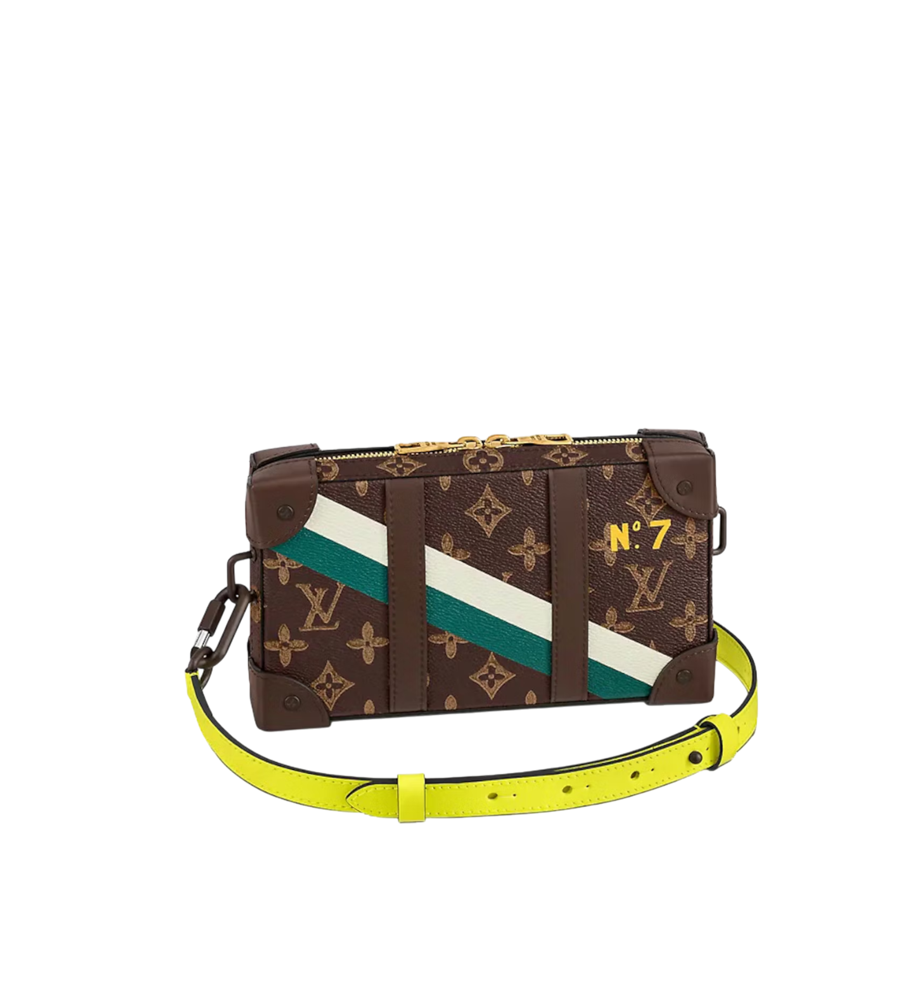 Louis Vuitton Monogram Canvas No.7 Soft Trunk Wallet Bag