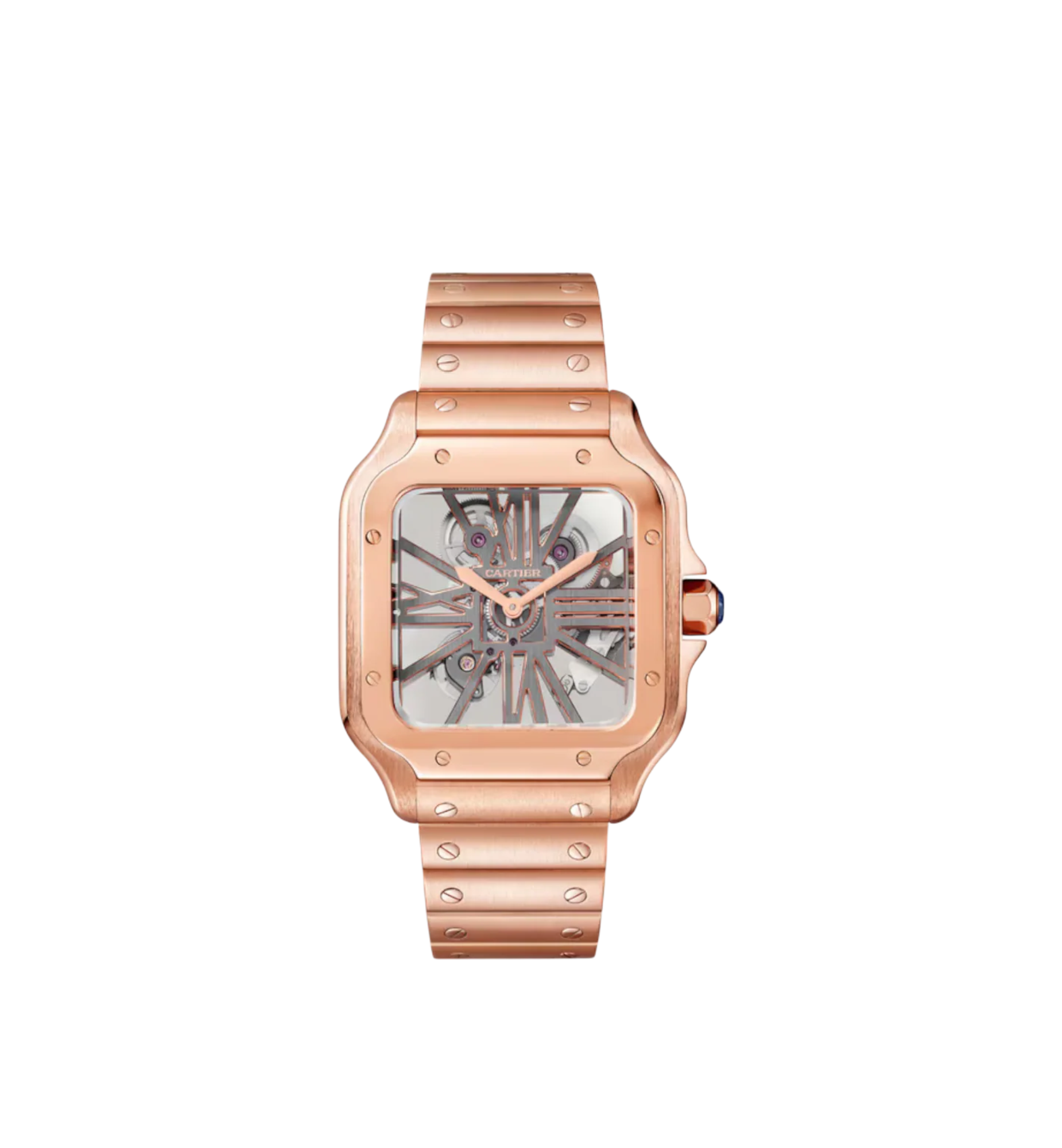Santos de Cartier Skeleton Watch Ref. WHSA0016