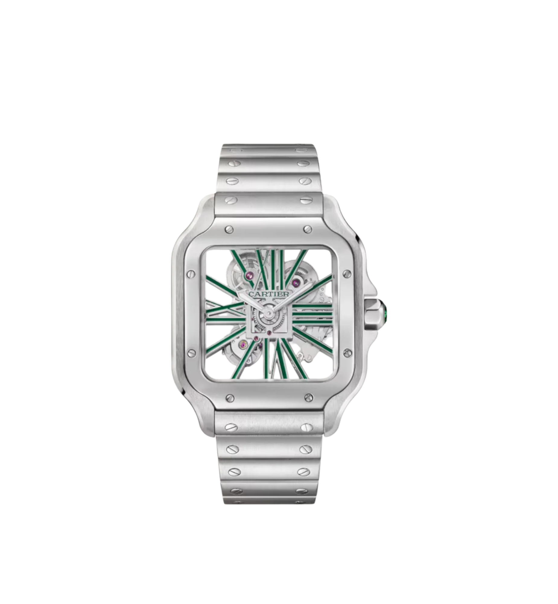 Santos de Cartier Skeleton Watch Ref. WHSA0028