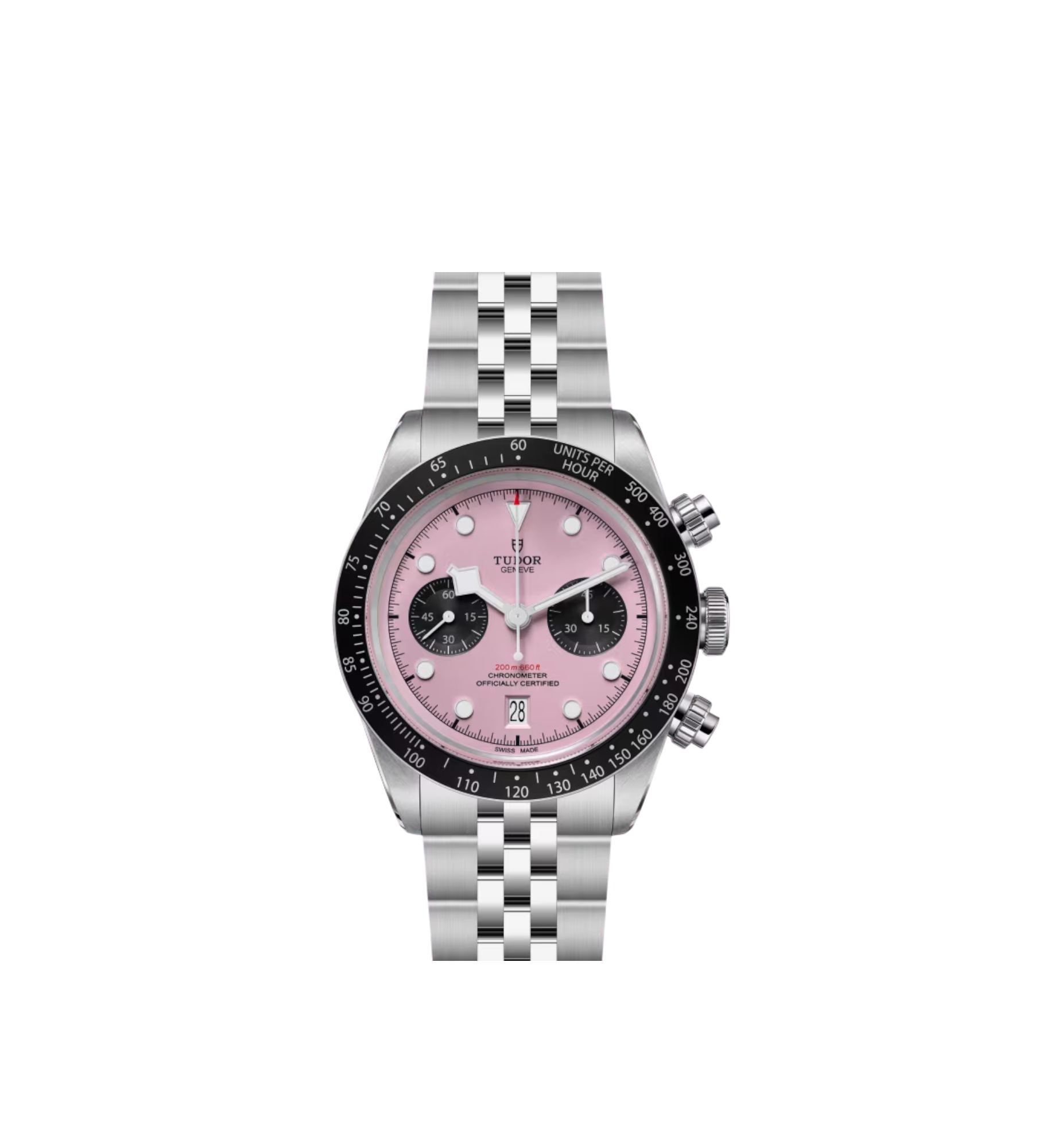Tudor Black Bay Chrono Inter Miami Pink Dial Ref. M79360N-0019