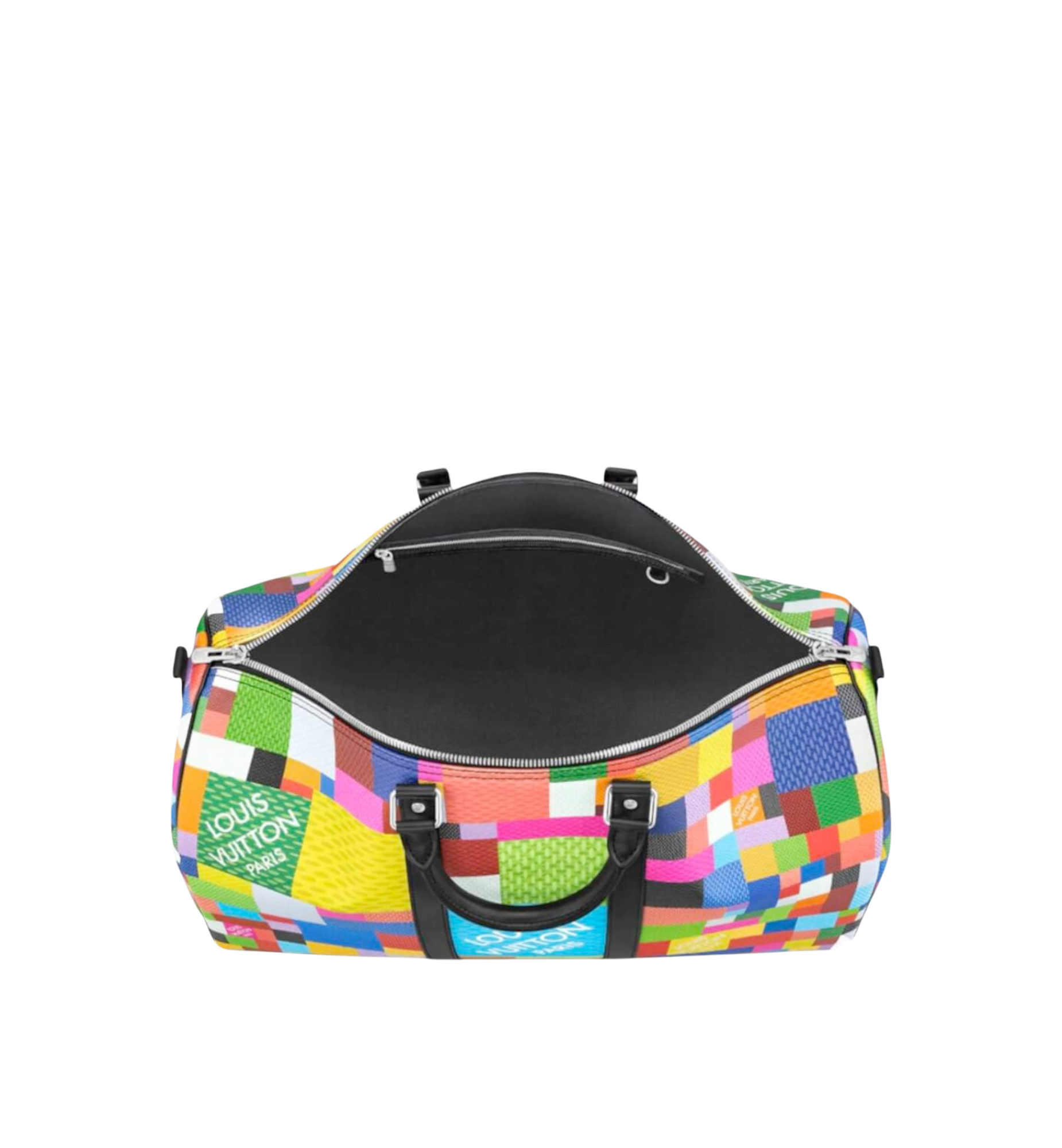 Louis Vuitton Keepall 50 Bandoulière Damier Graphite 3D Multicolour