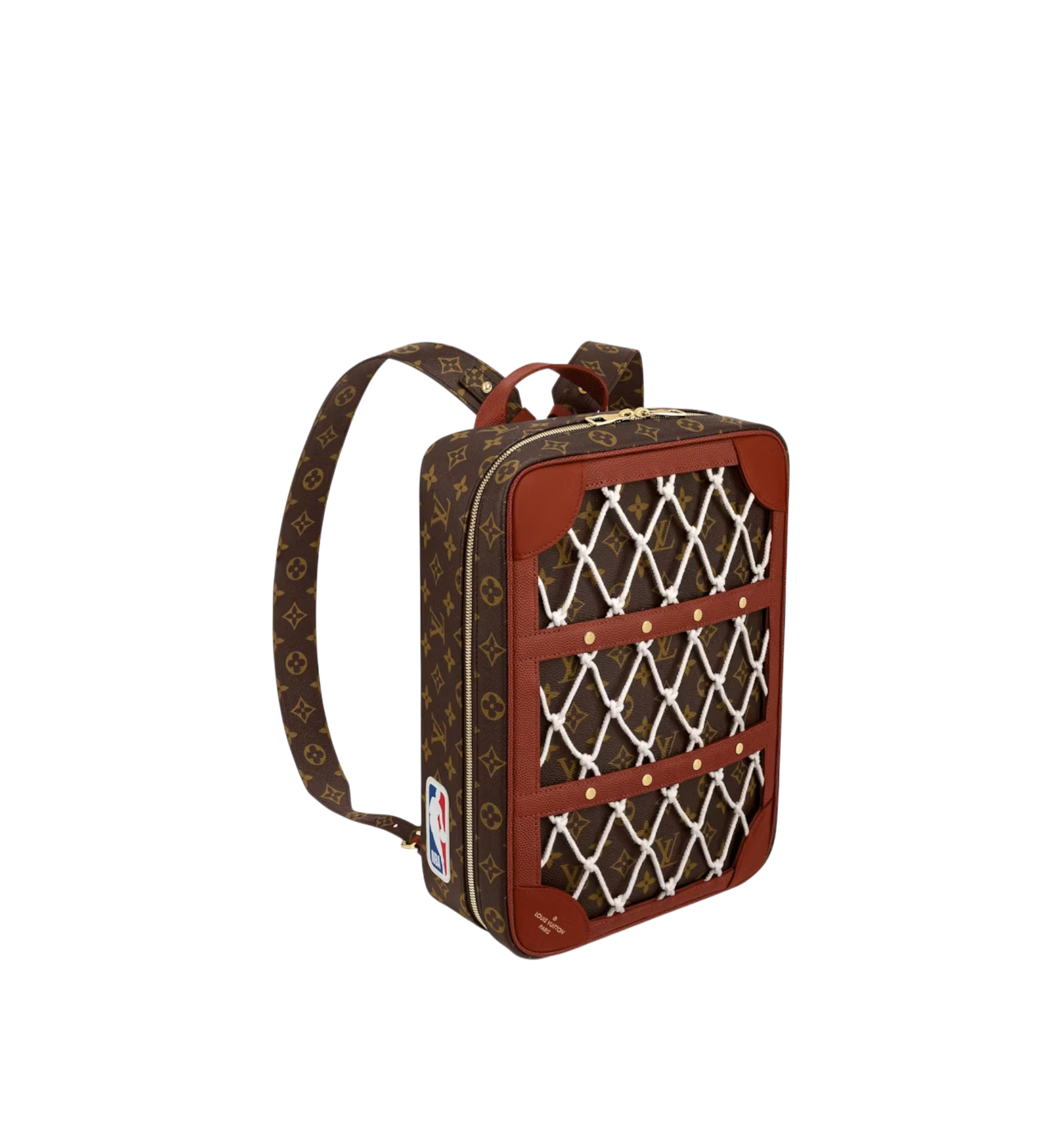 LOUIS VUITTON x NBA SHOES BOX BACKPACK MONOGRAM CANVAS