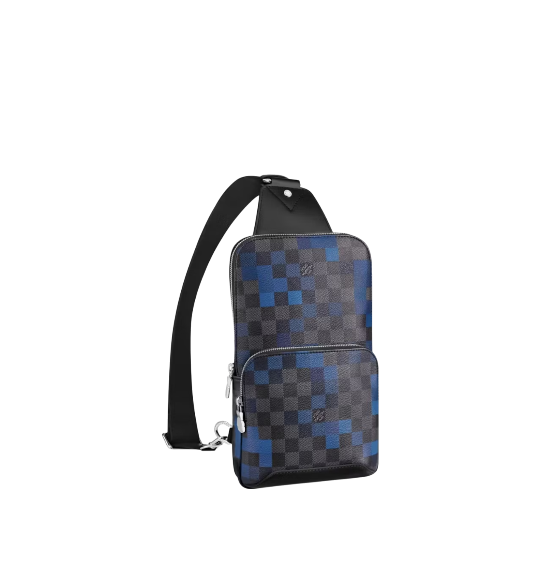 Louis Vuitton Sling Bag Avenue Damier Graphite Pixel Blue