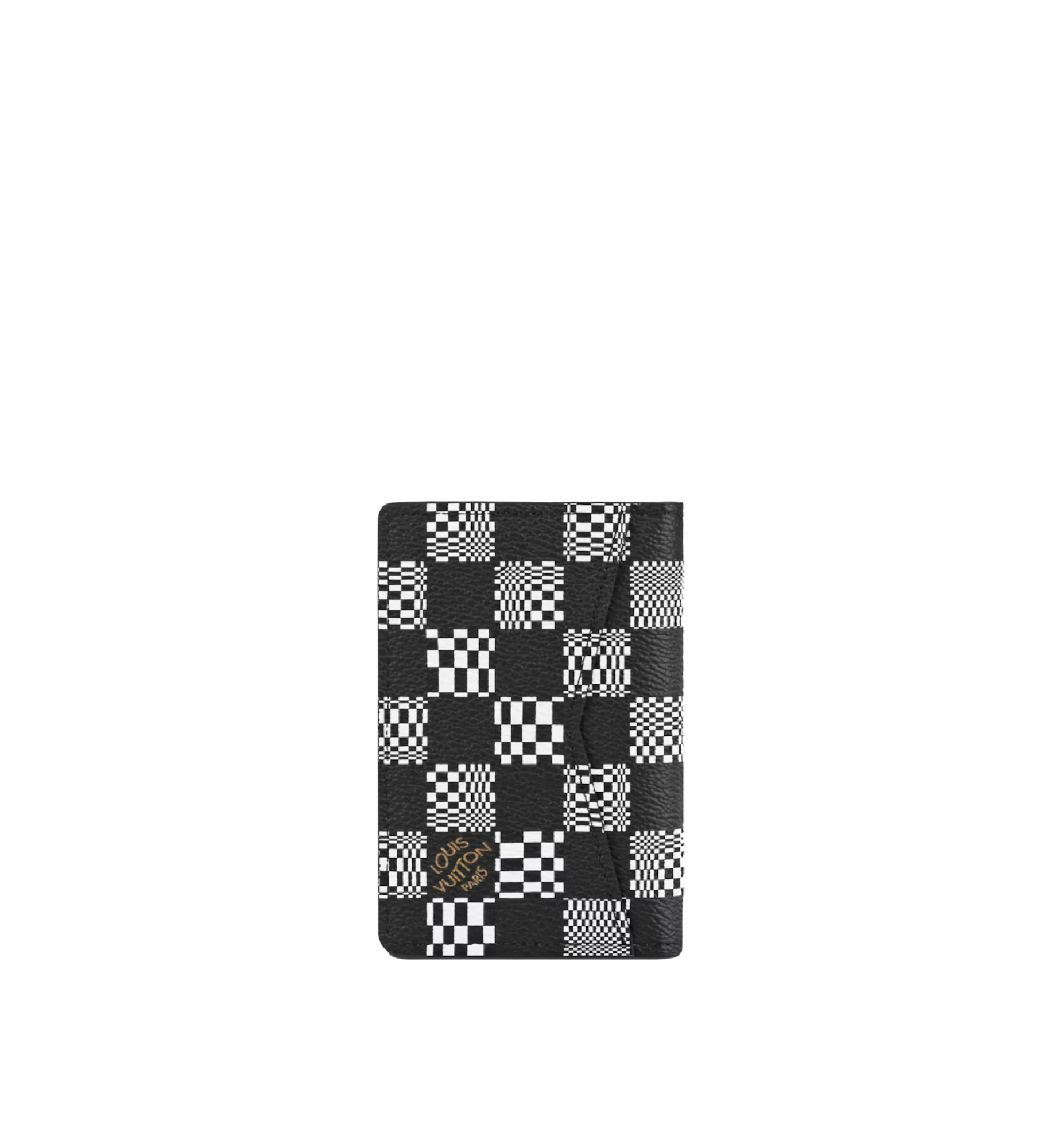 LOUIS VUITTON DAMIER DISTORTED POCKET ORGANIZER CHECKERED CANVAS