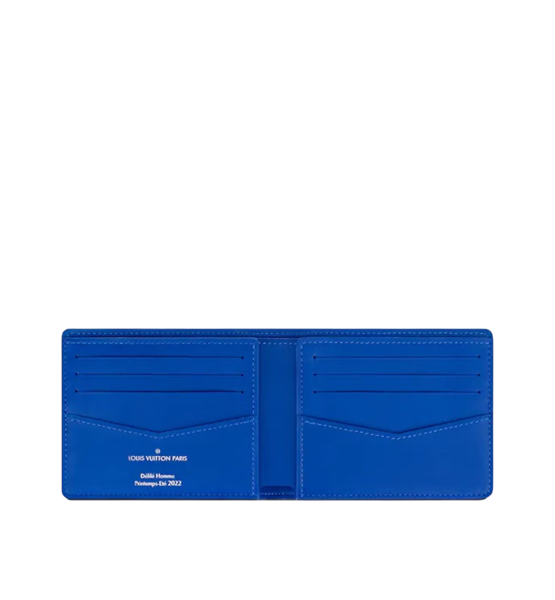 Louis Vuitton Slender Wallet Illusion Green Blue