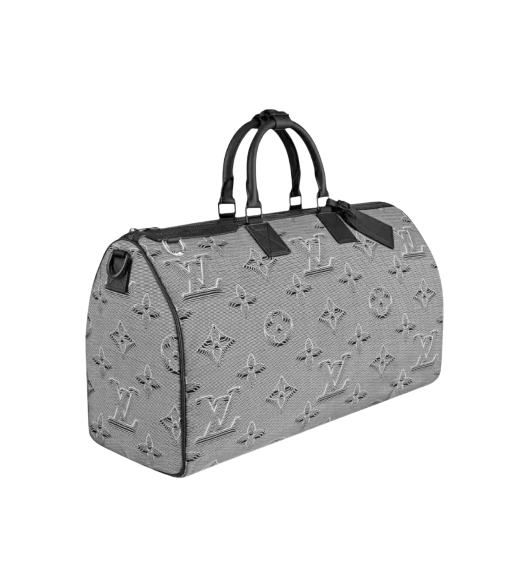 Louis Vuitton Monogram 3D Nylon 2054 Reversible Keepall Multicolor Grey
