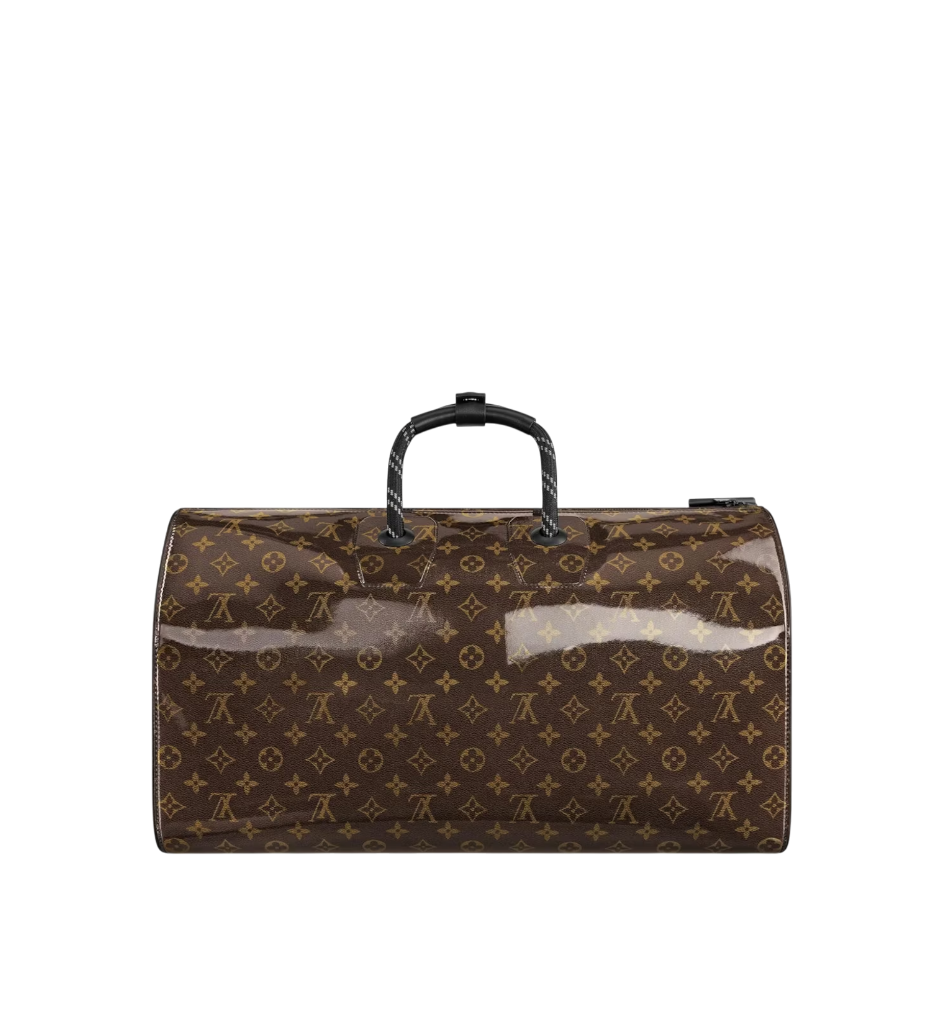 Louis Vuitton Keepall Bandoulière Monogram Glaze 50 Brown